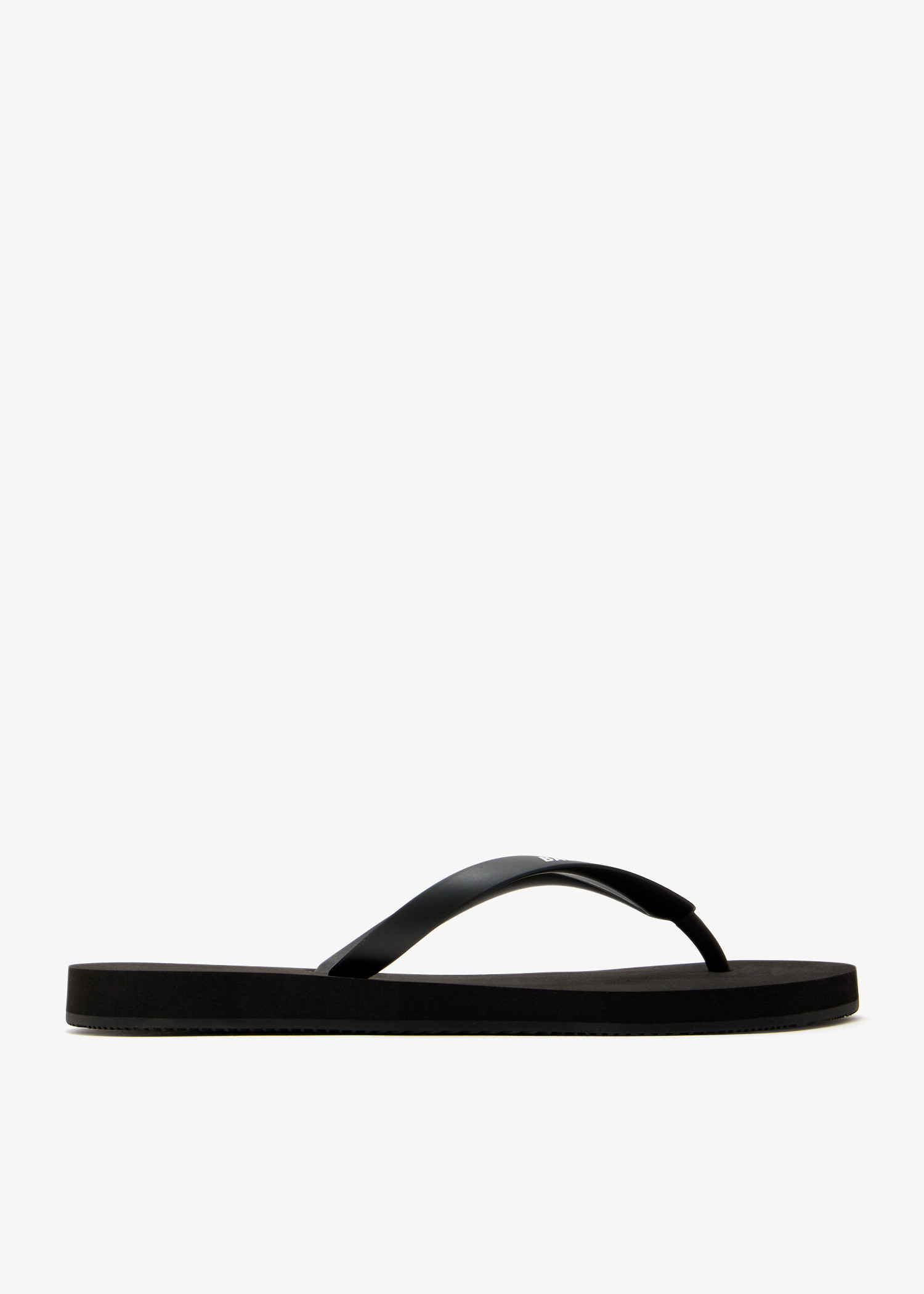 

Logo thong sandals, Black