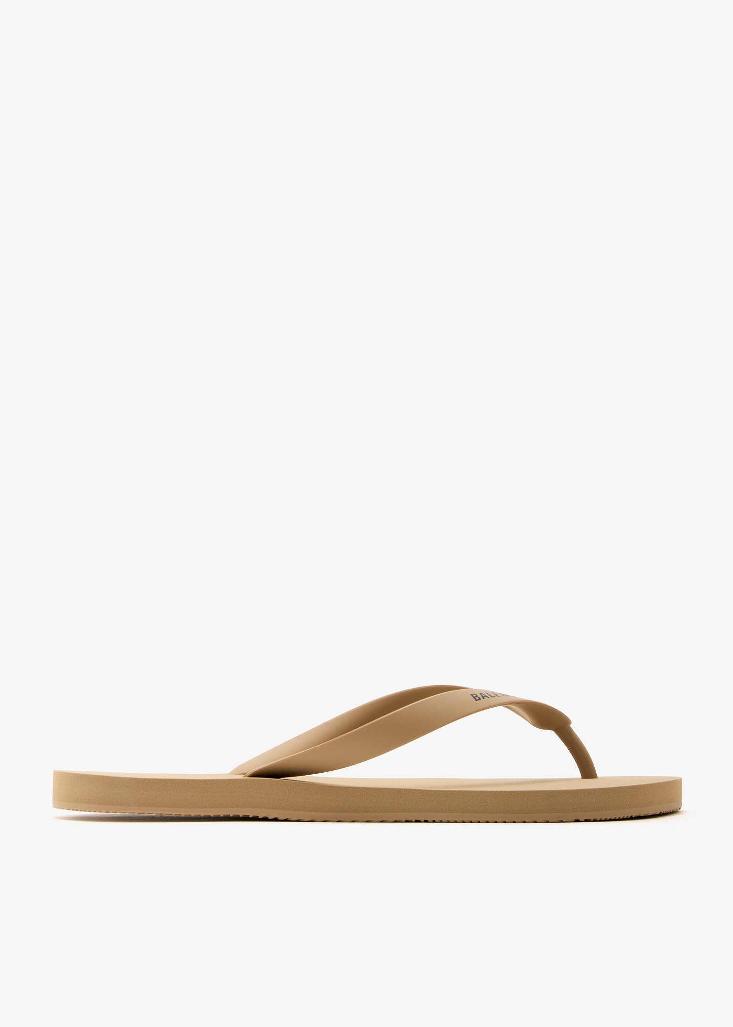 

Logo thong sandals, Beige