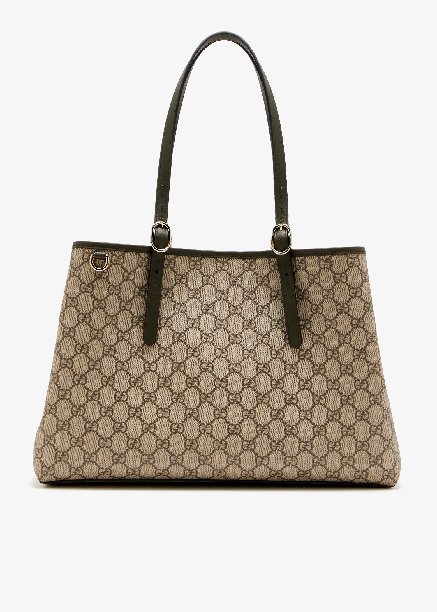 

GG Emblem medium tote bag, Printed