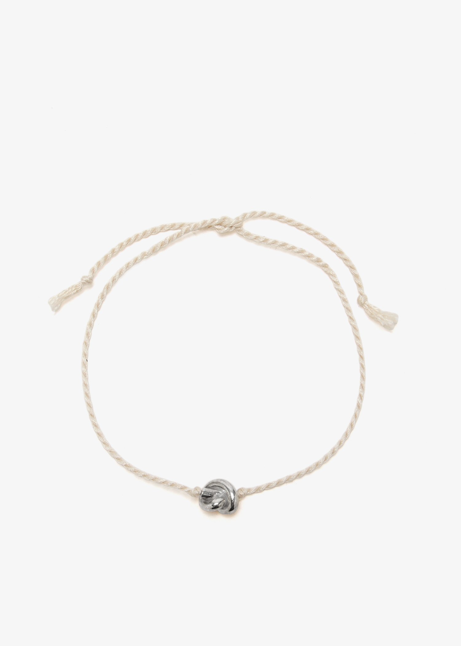 

Friendship bracelet, Cream