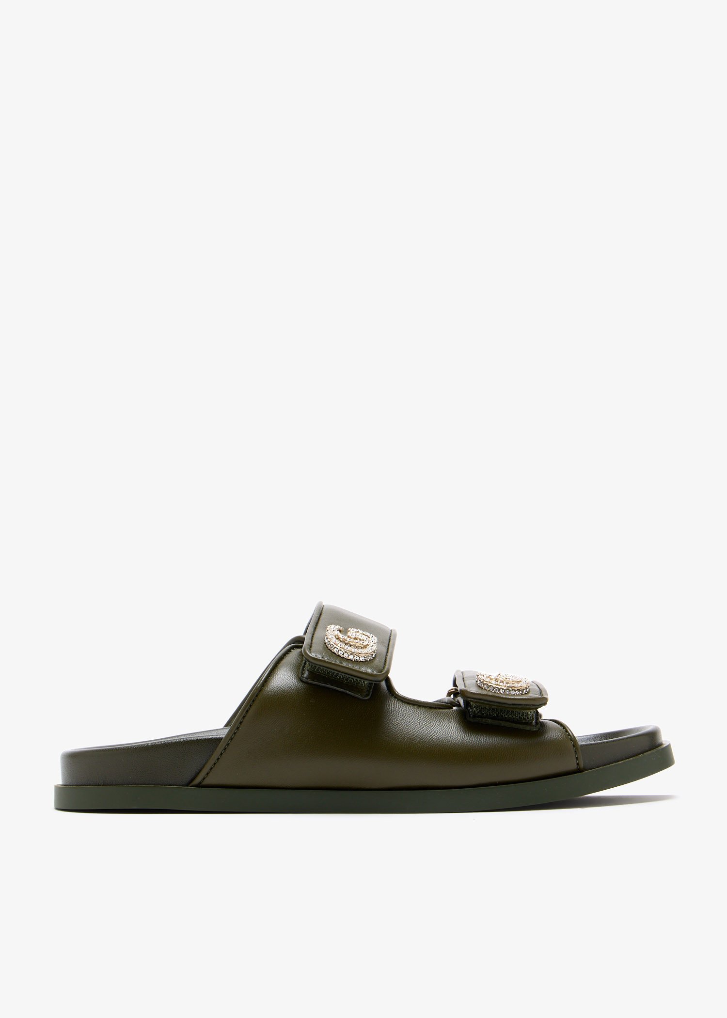 

Marmont Double G sandals, Green