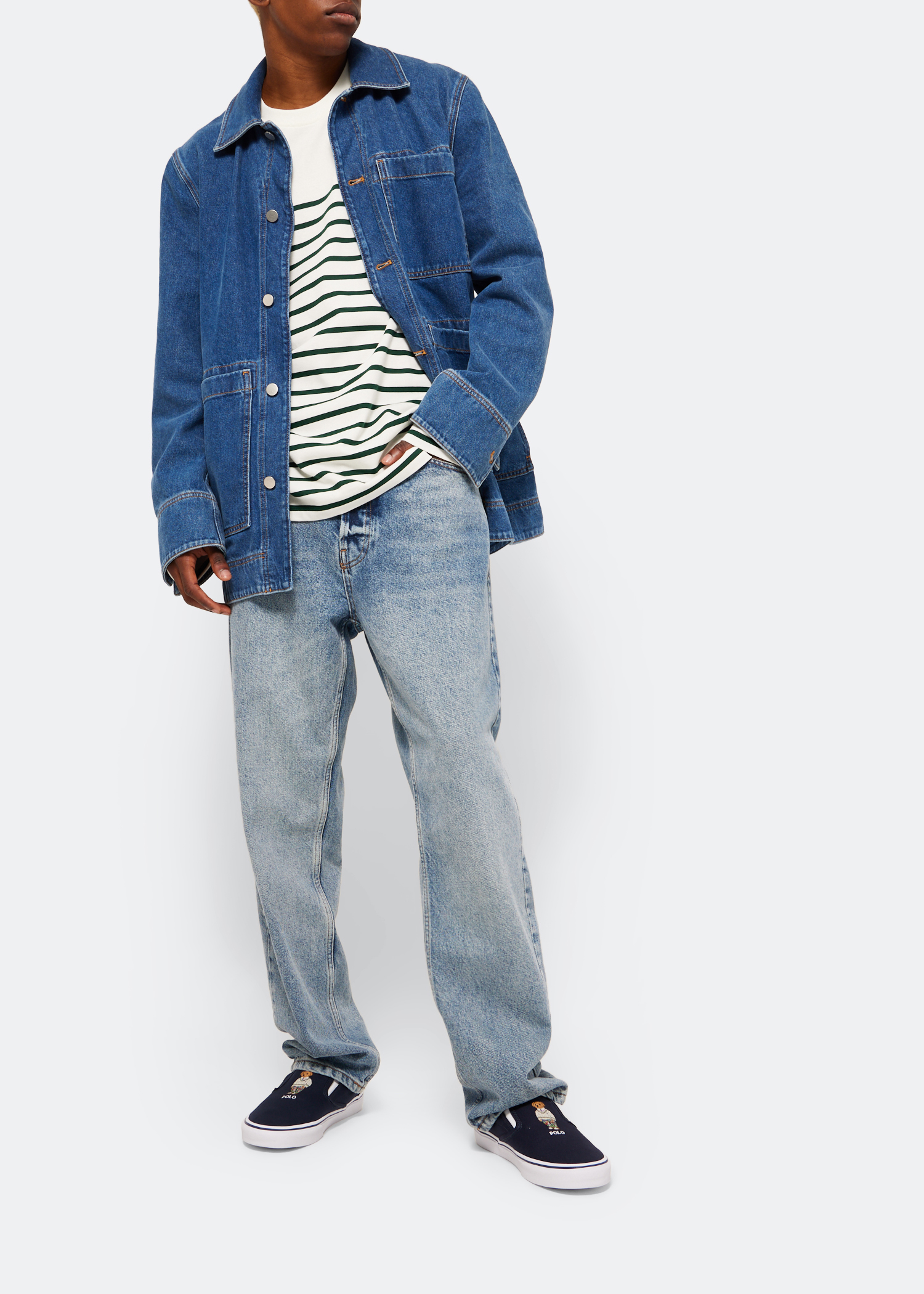 

Keaton Bear slip-on sneakers, Blue