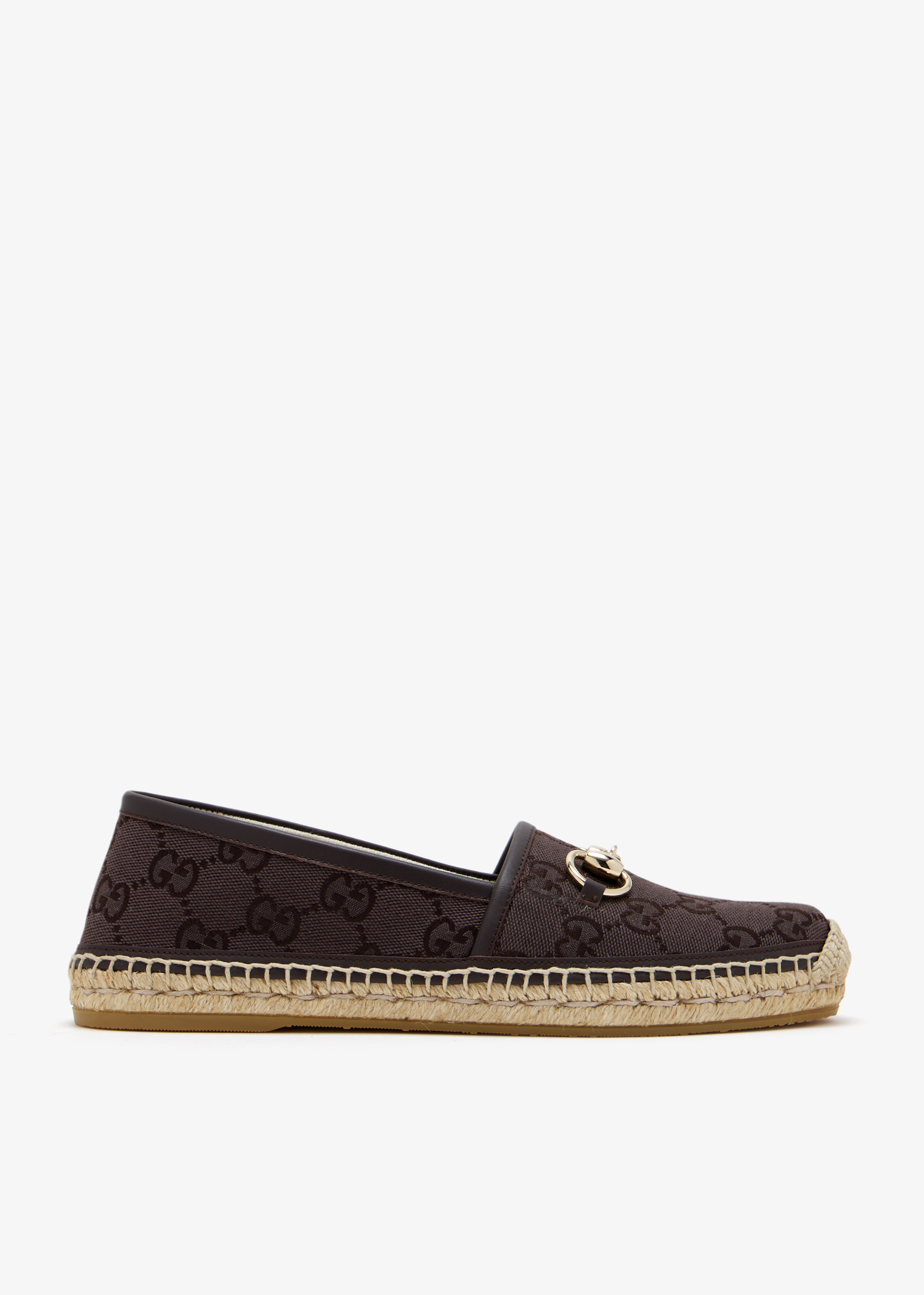 

Horsebit espadrilles, Brown