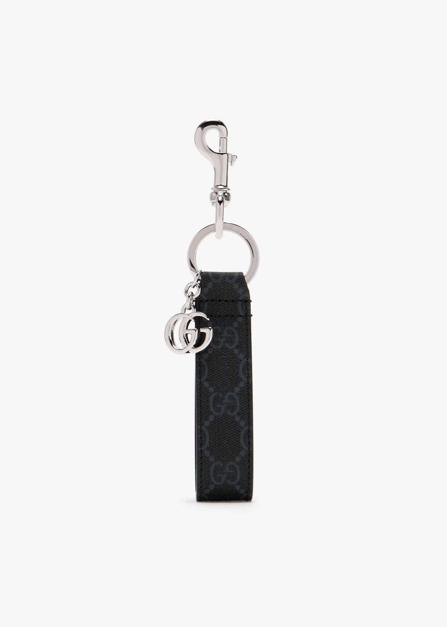

Double G GG keychain, Black