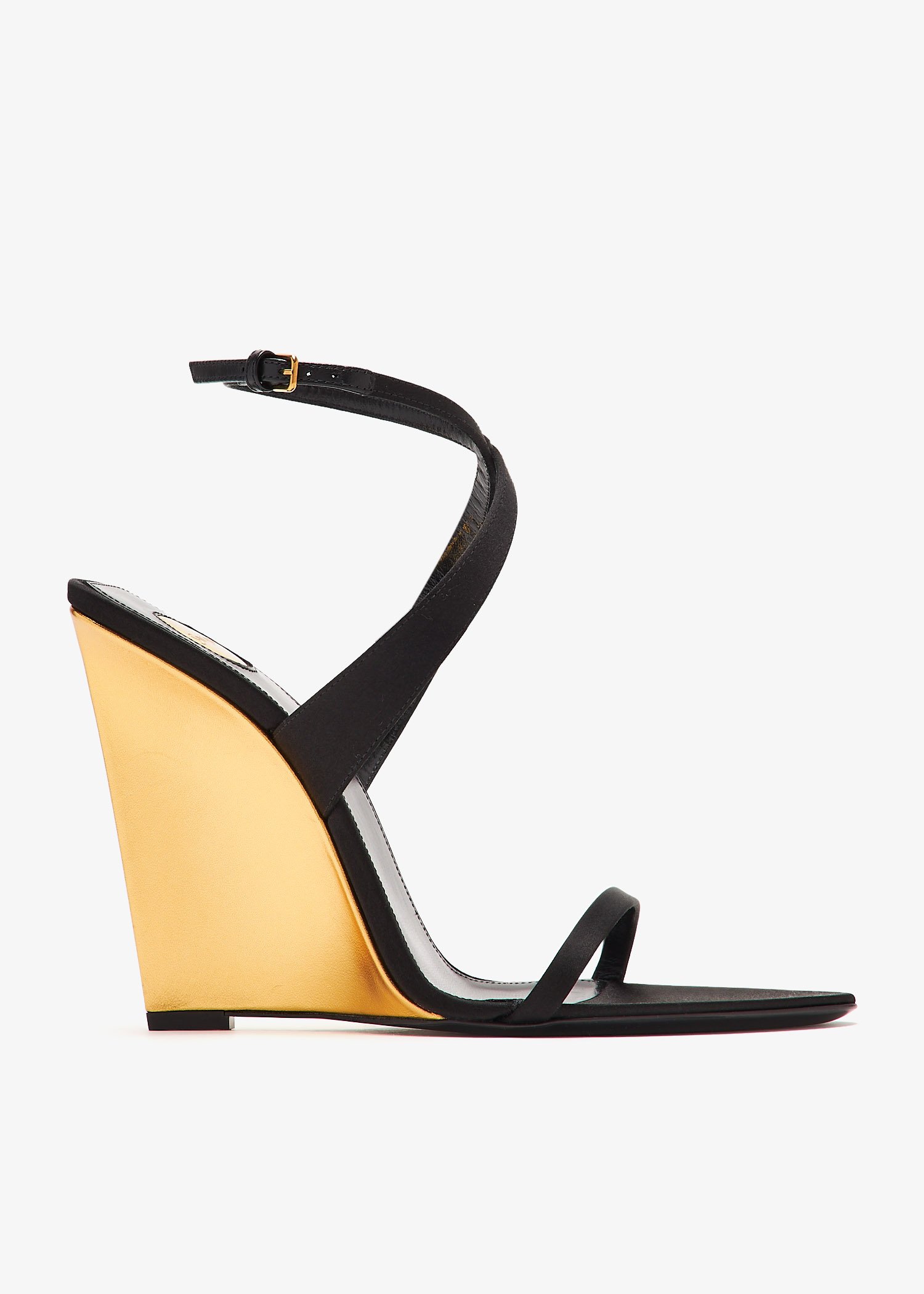 

Salomé wedge sandals, Black