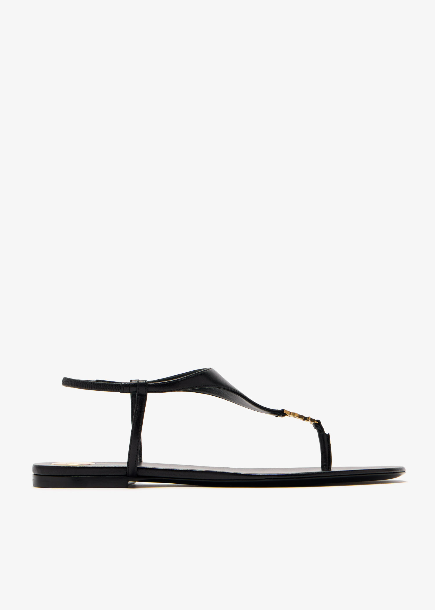 

Cassandra flat sandals, Black