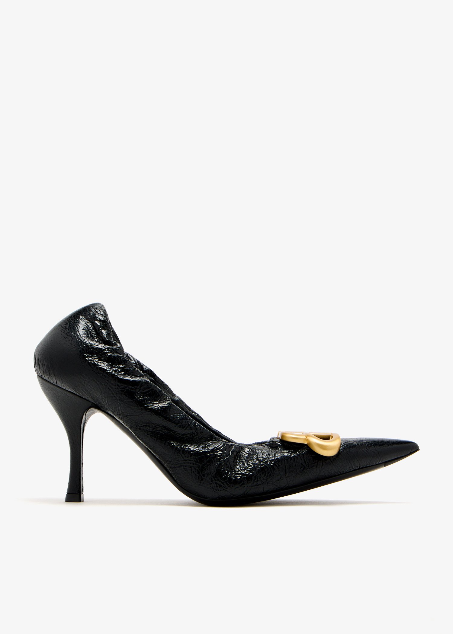 Balenciaga Monaco BB pumps for Women - Black in KSA | Level Balenciaga Monaco BB pumps for Women - Black in KSA | Level