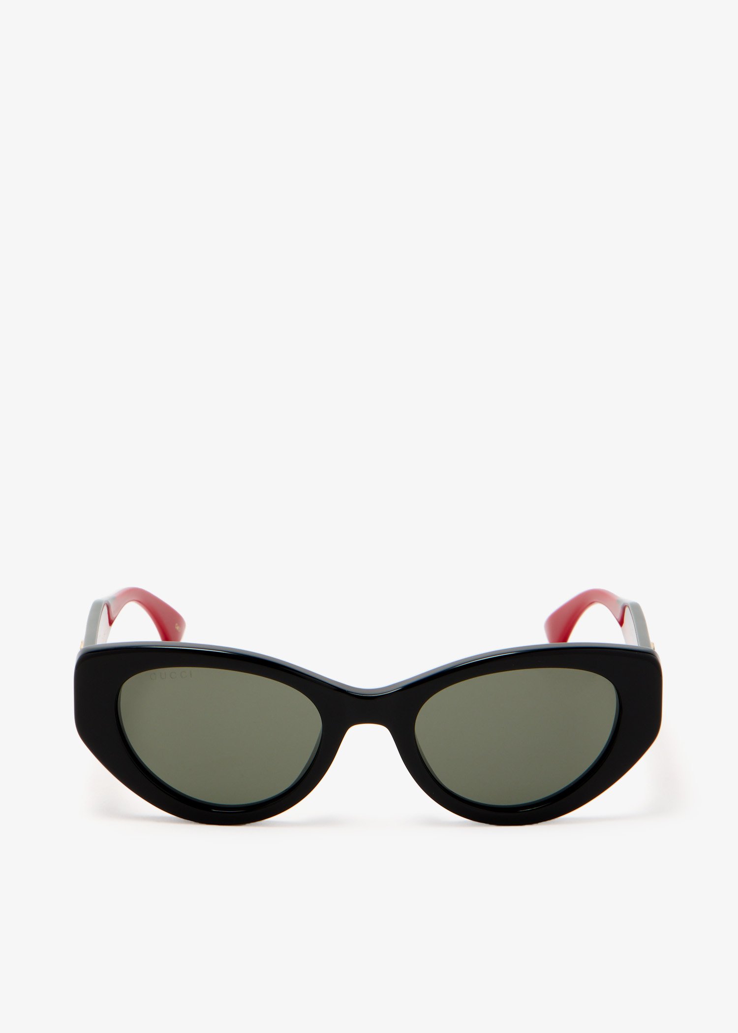 

Cat-eye frame sunglasses, Black