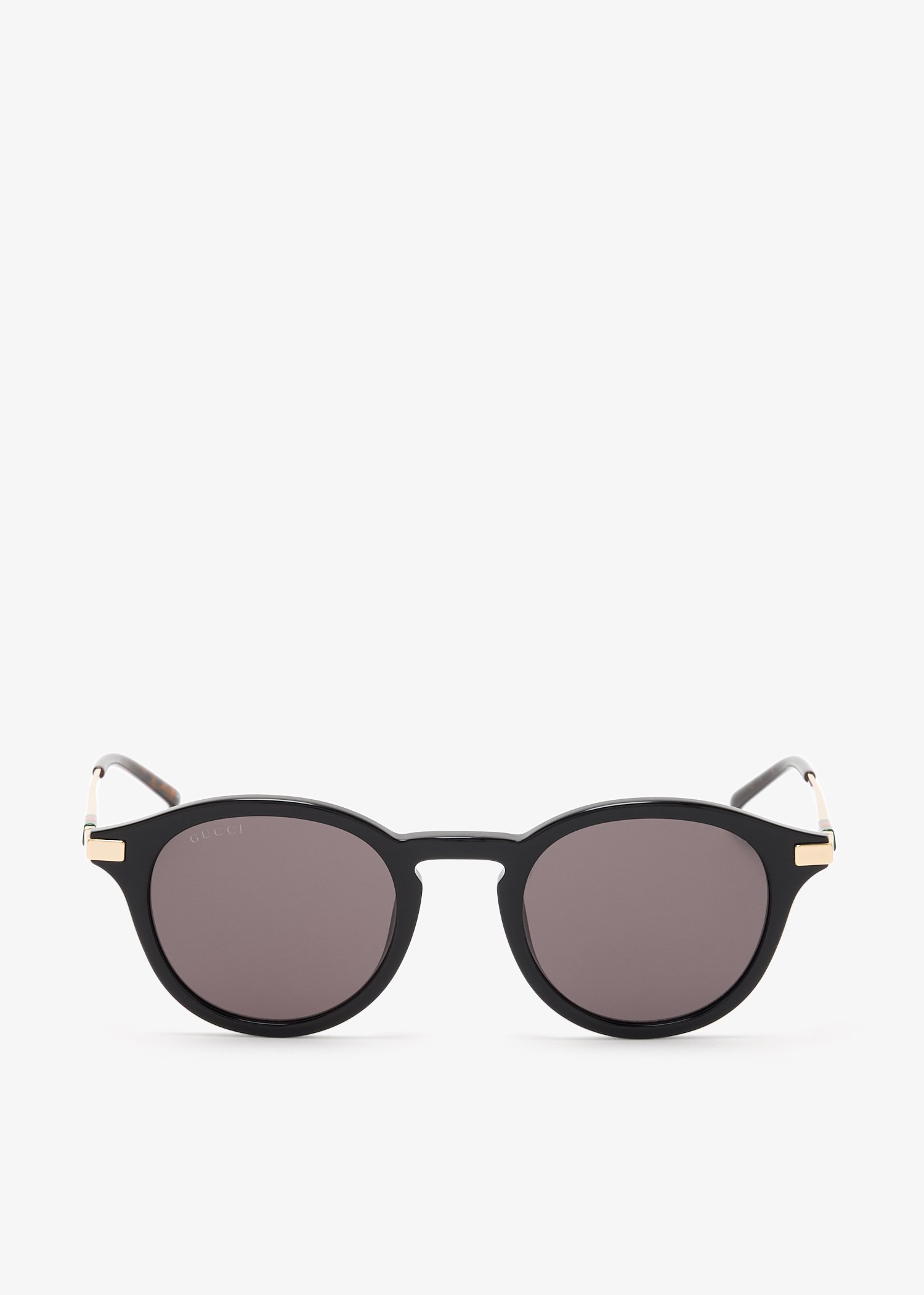 

Round frame sunglasses, Black