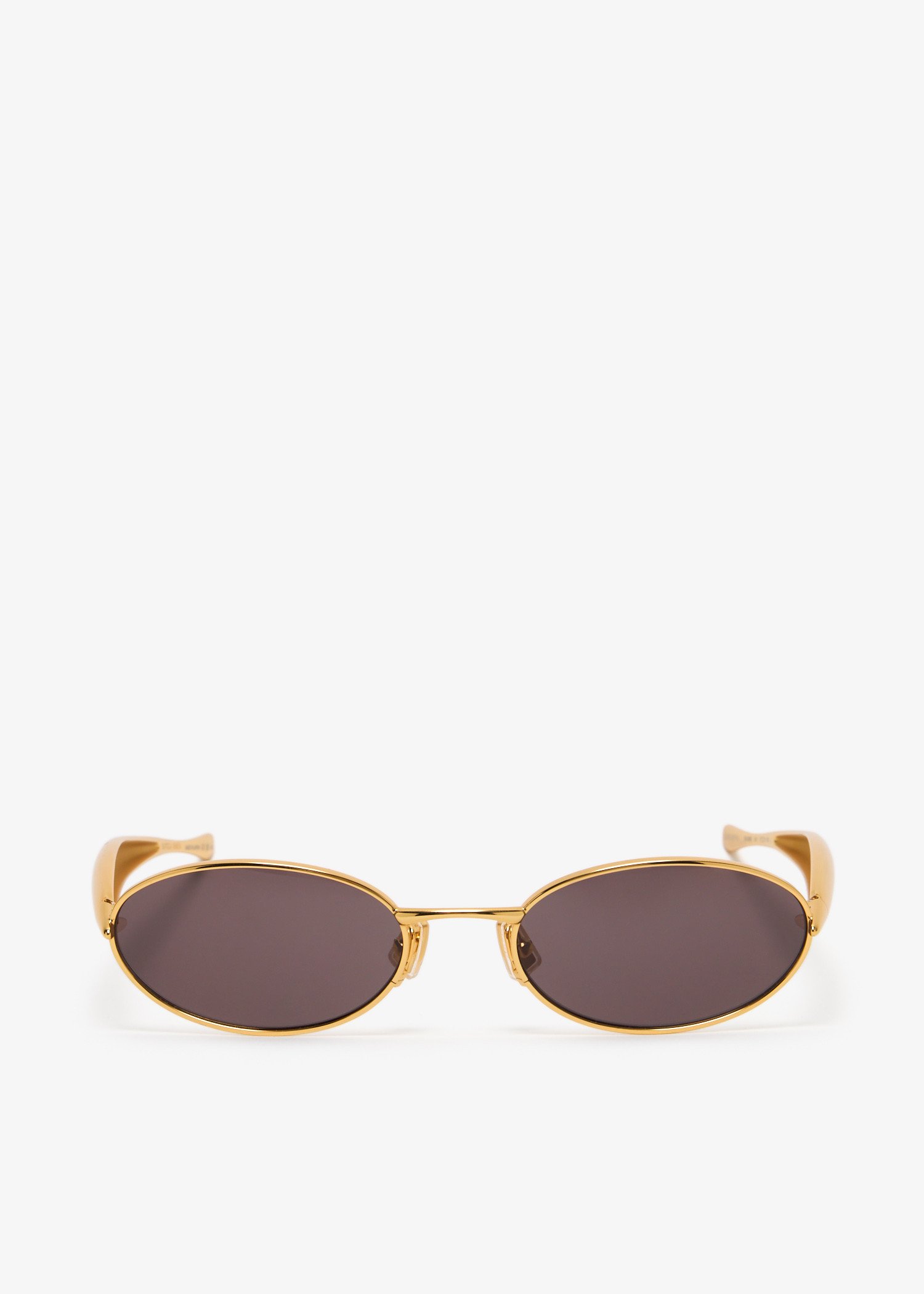 

Sardine oval sunglasses, Gold