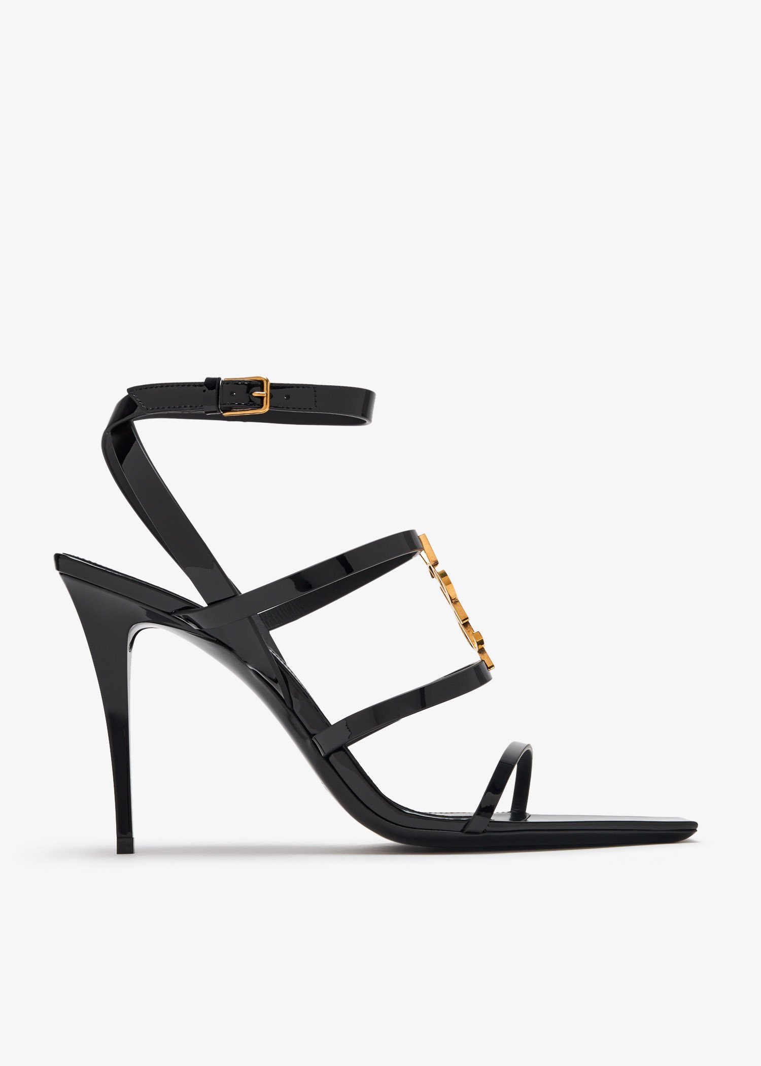 

Cassandra leather sandals, Black