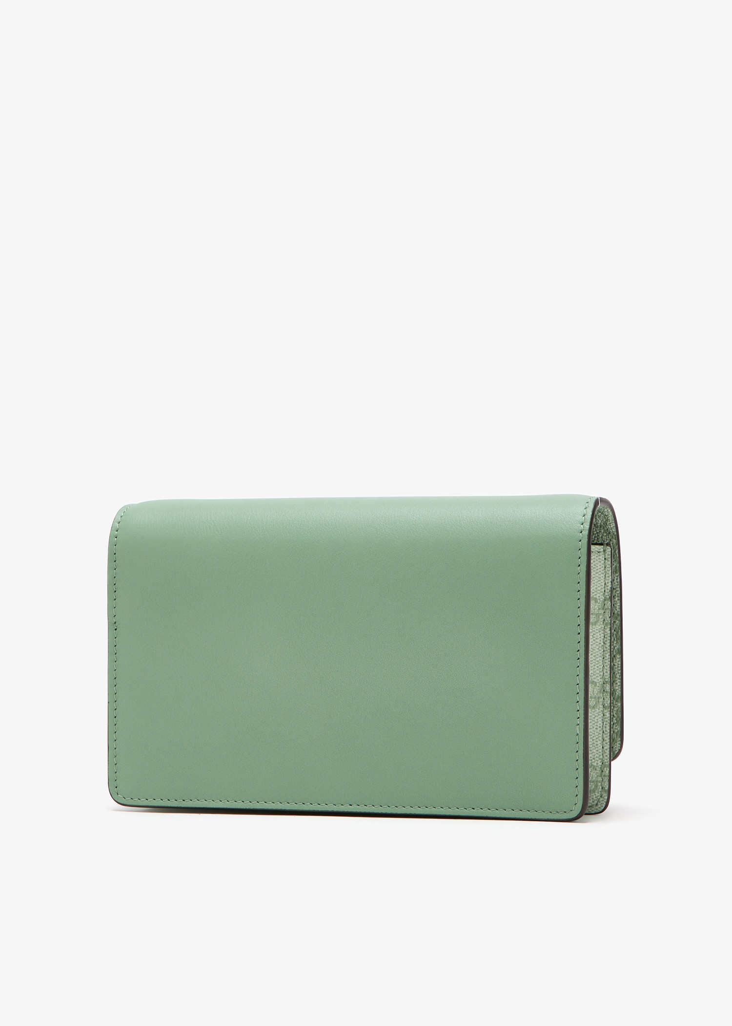 Gucci GG Emblem chain wallet for Women - Green in UAE