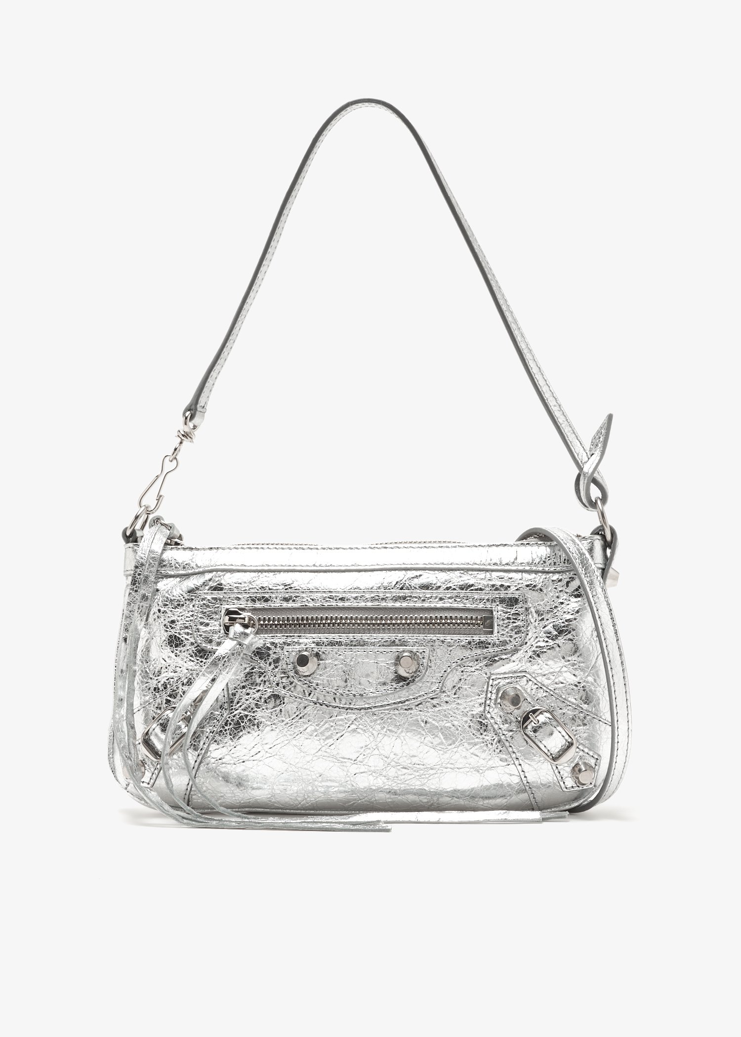 

Le City strap pouch, Silver