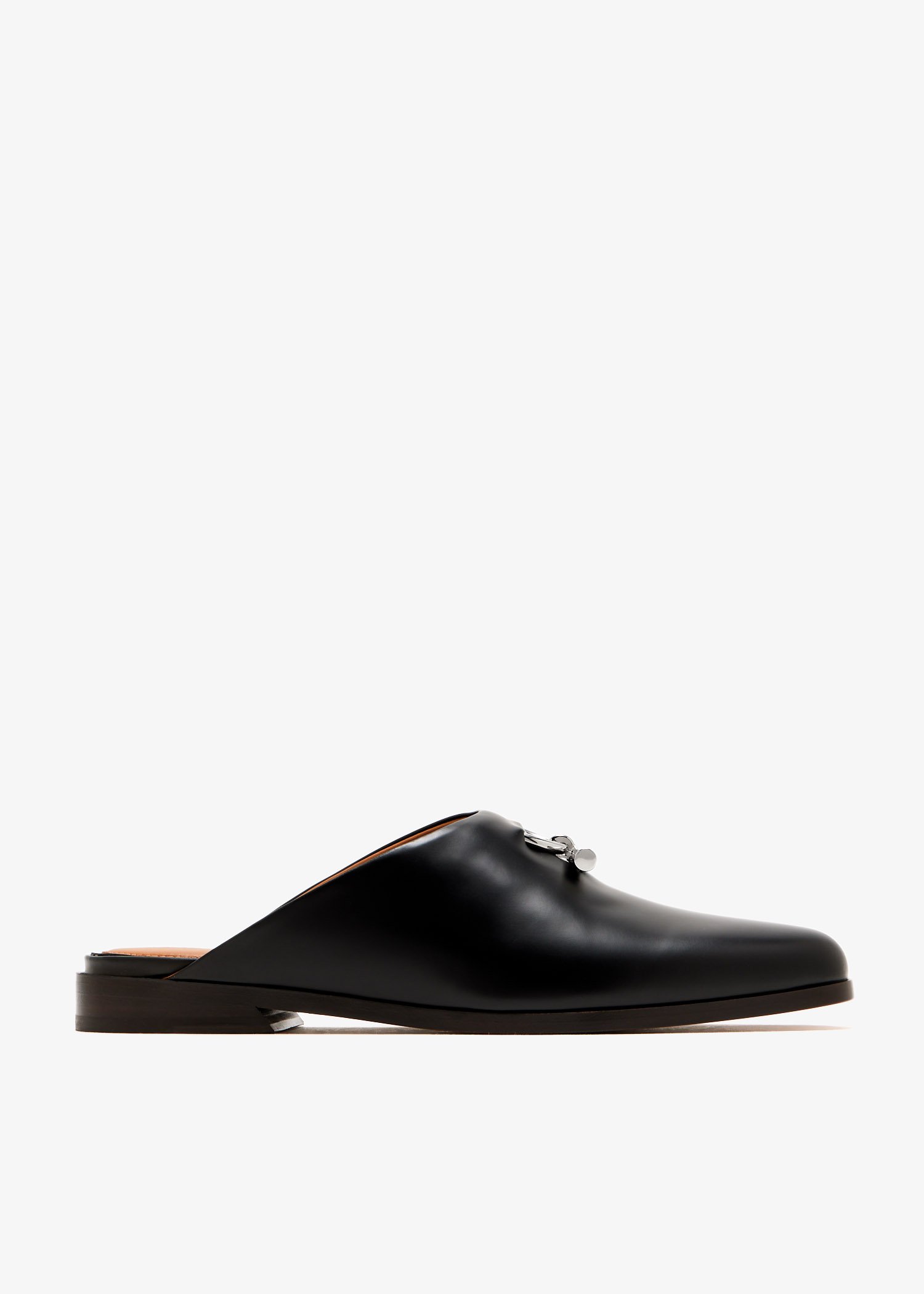 

T-Bar slip-on mules, Black