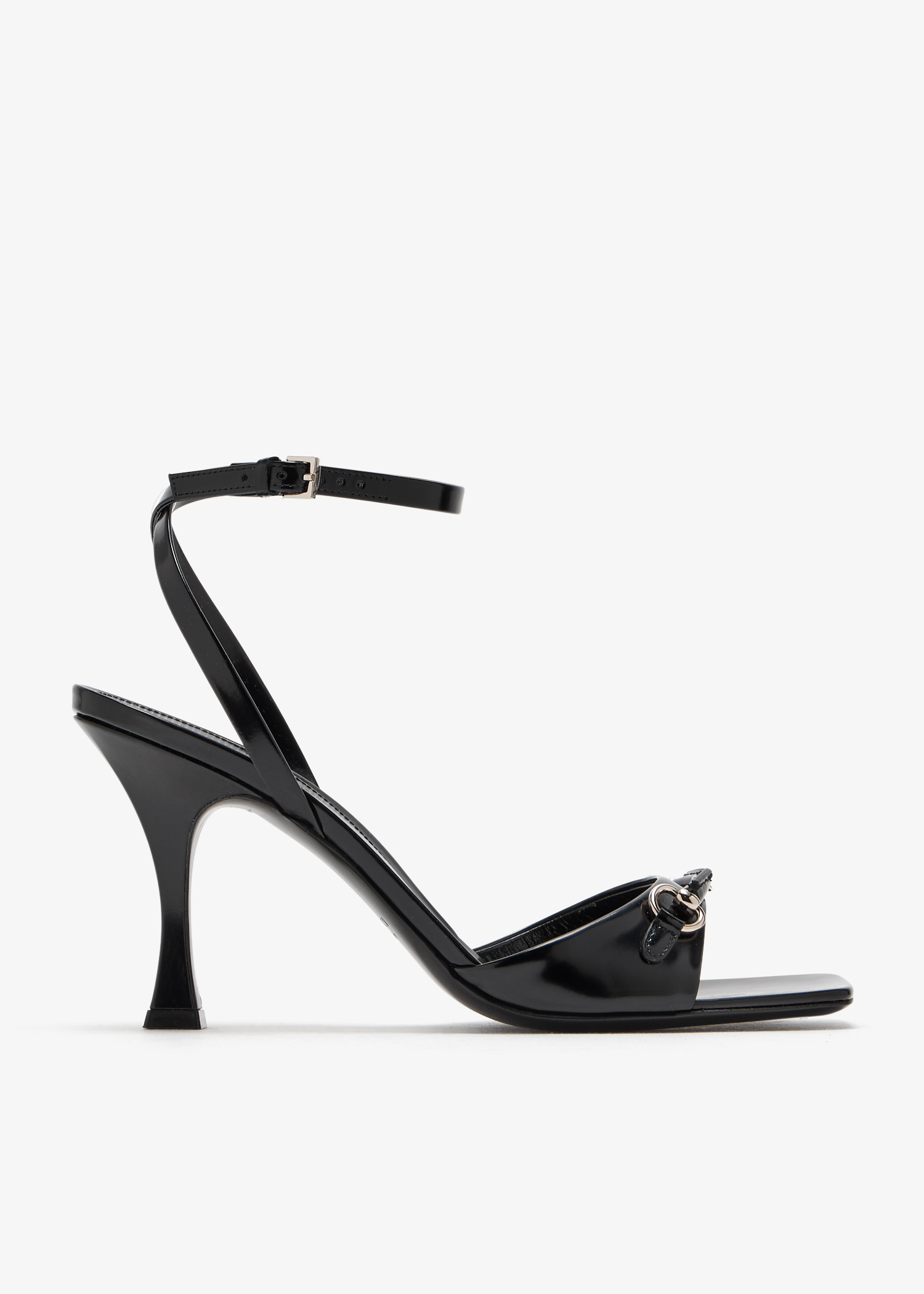 

Horsebit sandals, Black