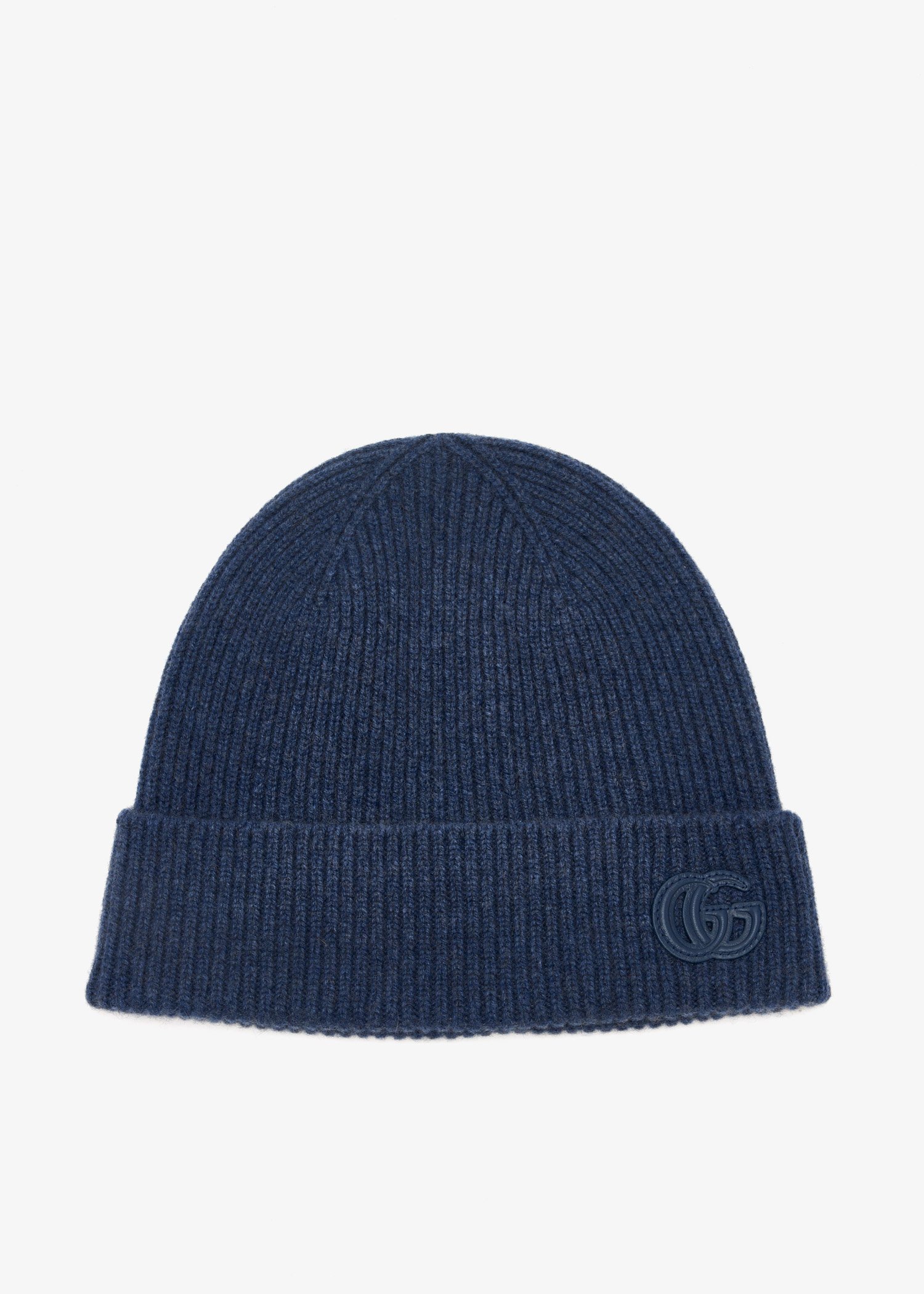 

Double G cashmere hat, Navy
