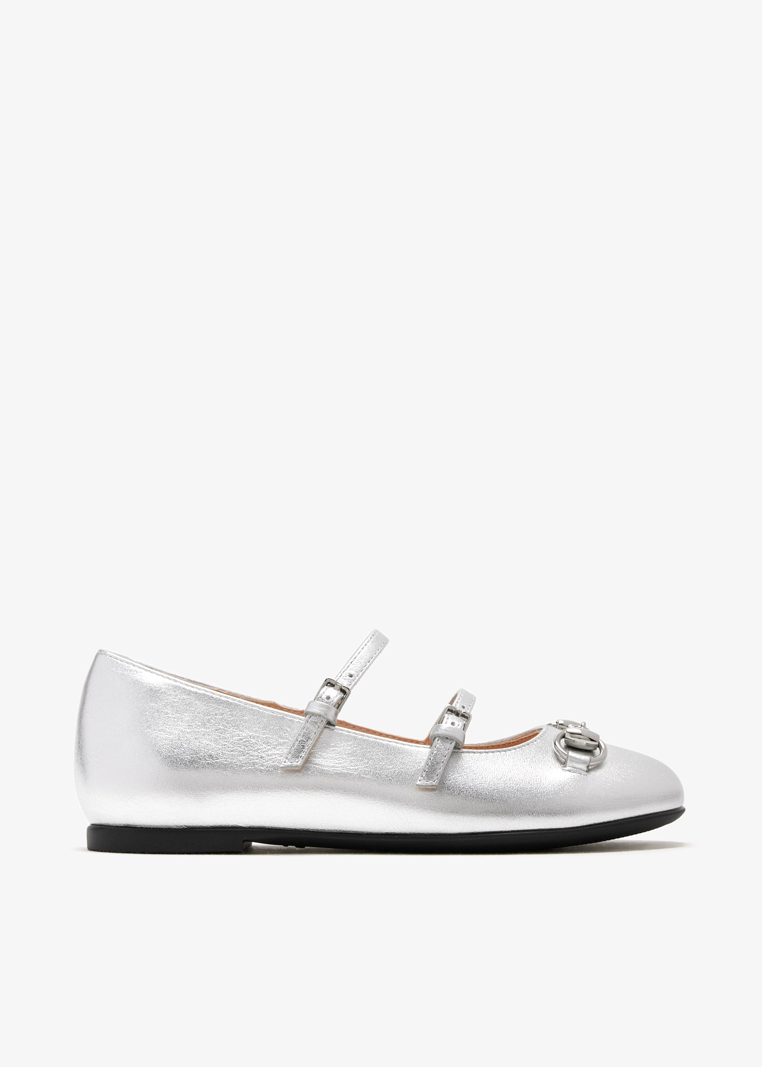 

Horsebit ballerians, Silver