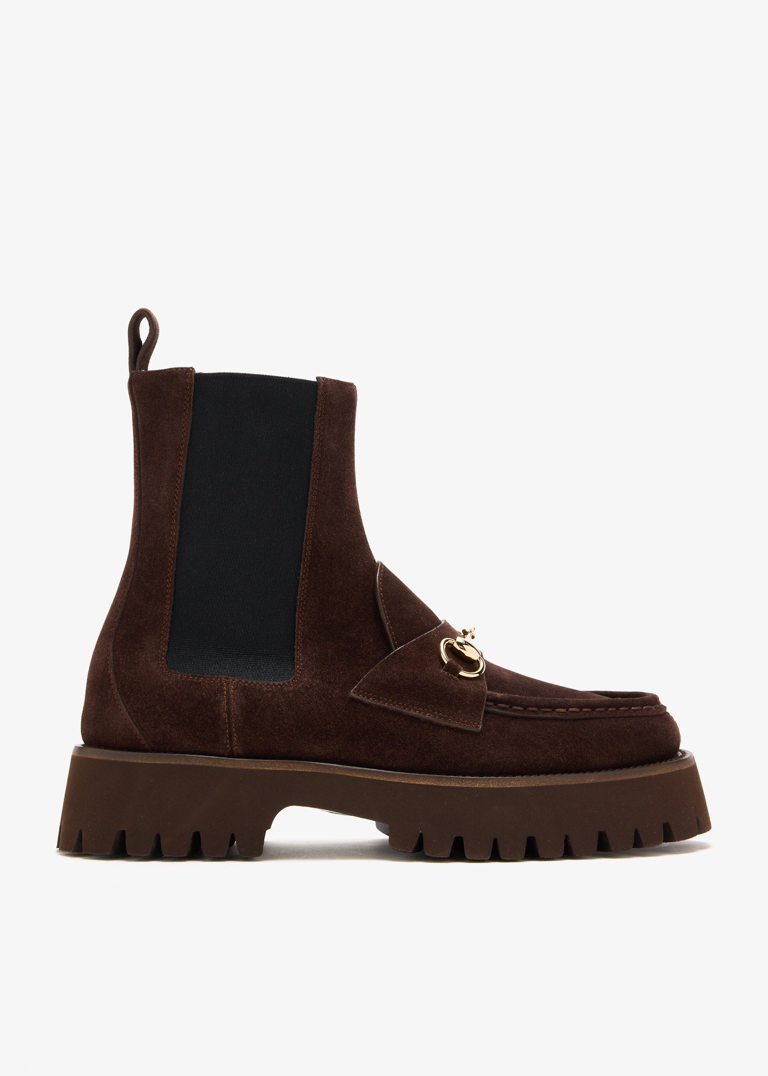 

Horsebit ankle boots, Brown