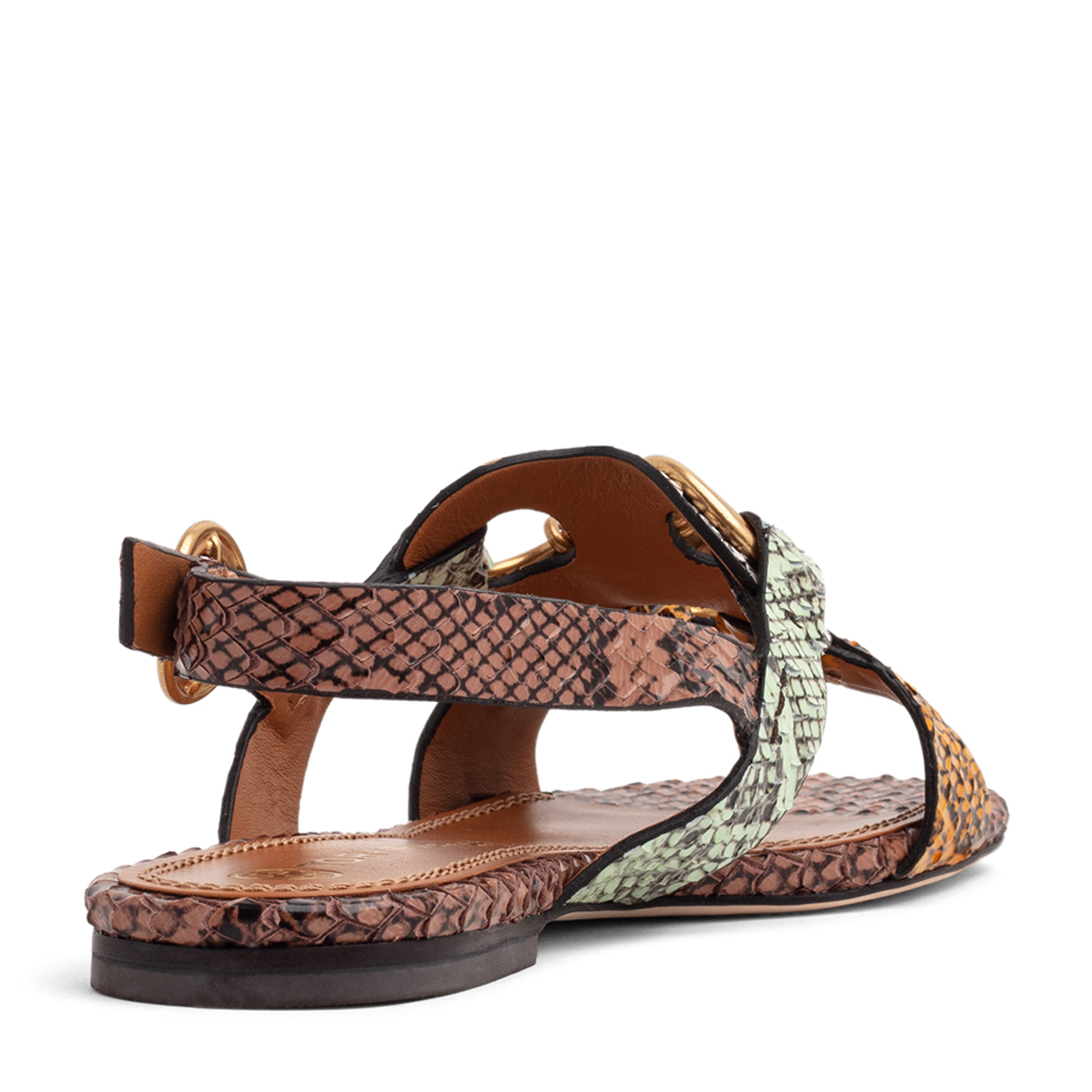 

Ring sandals, Multi-coloured