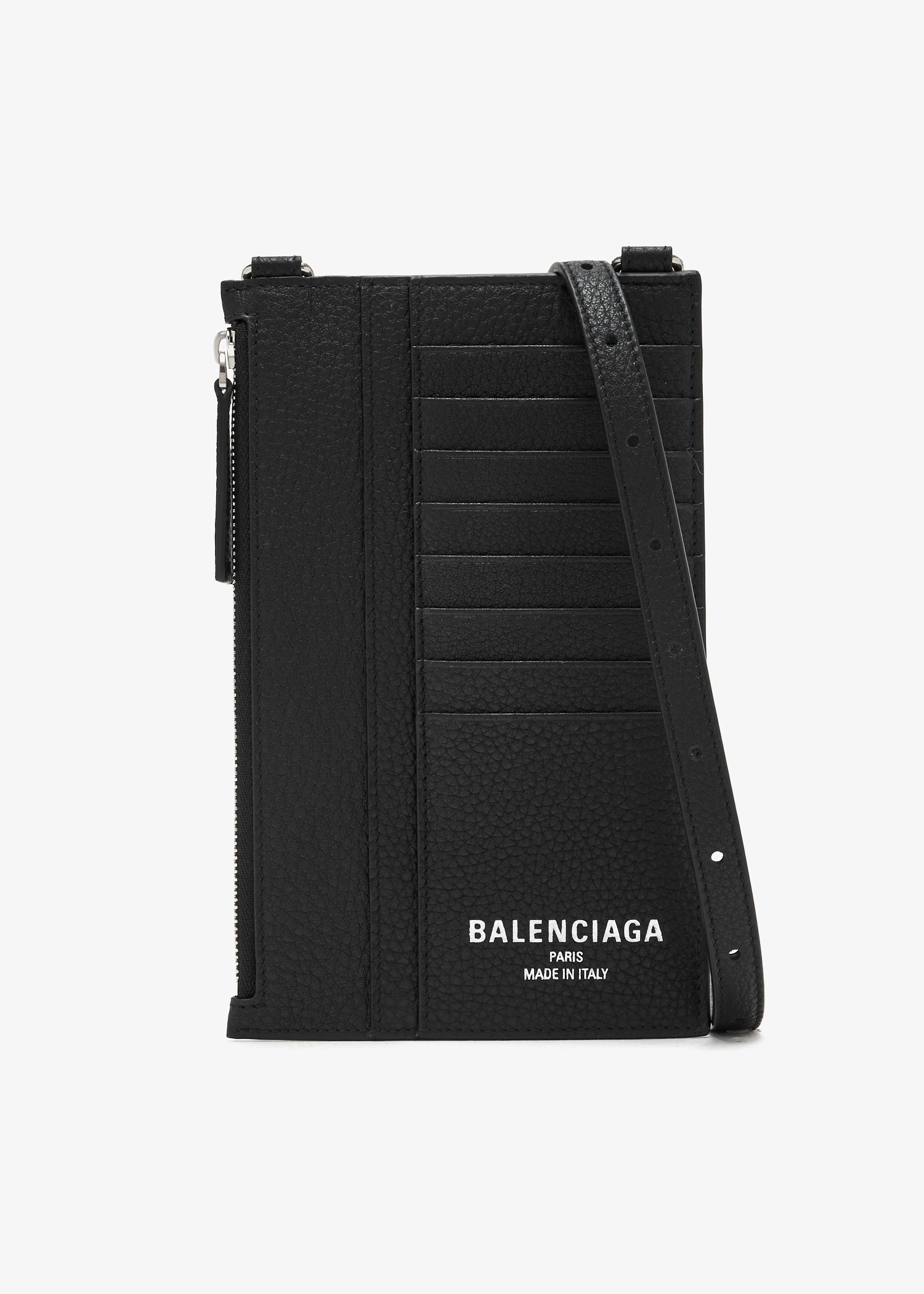 

Logo magnet card holder, Black