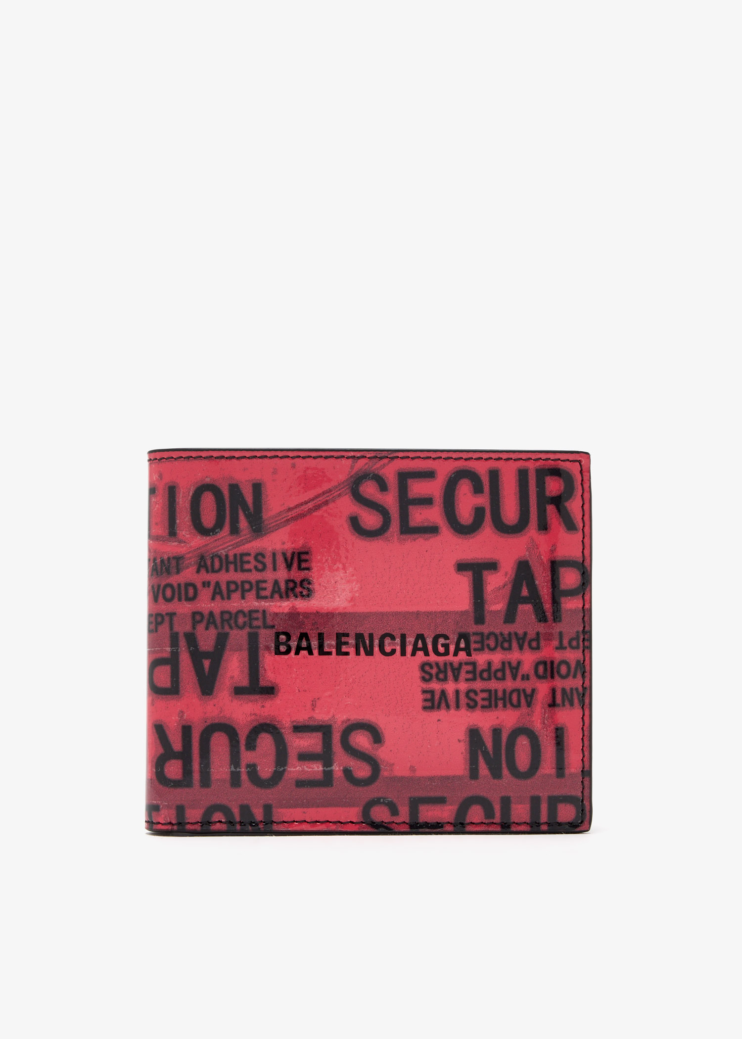 

Tape bi-fold wallet, Red