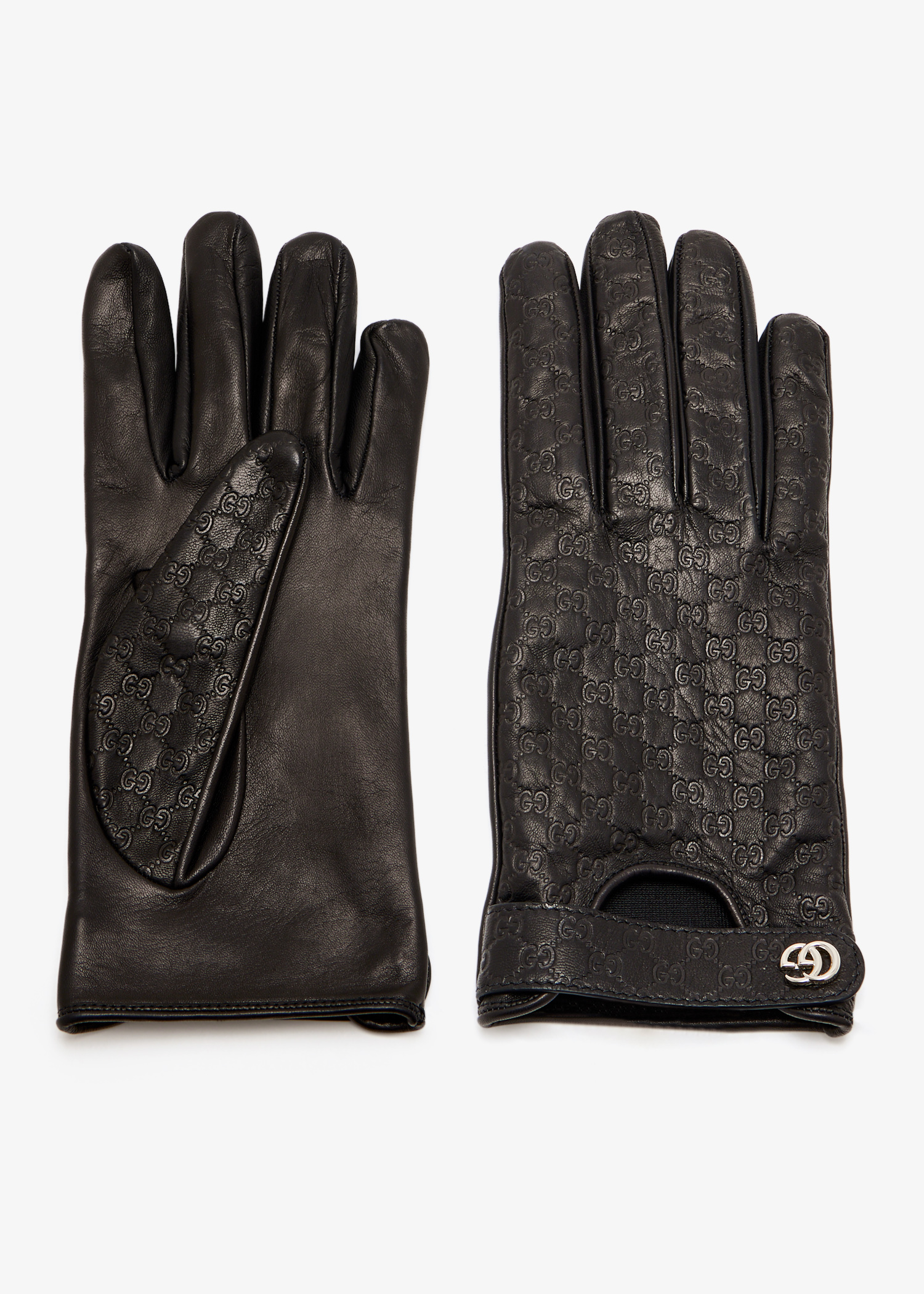 

Double G gloves, Black