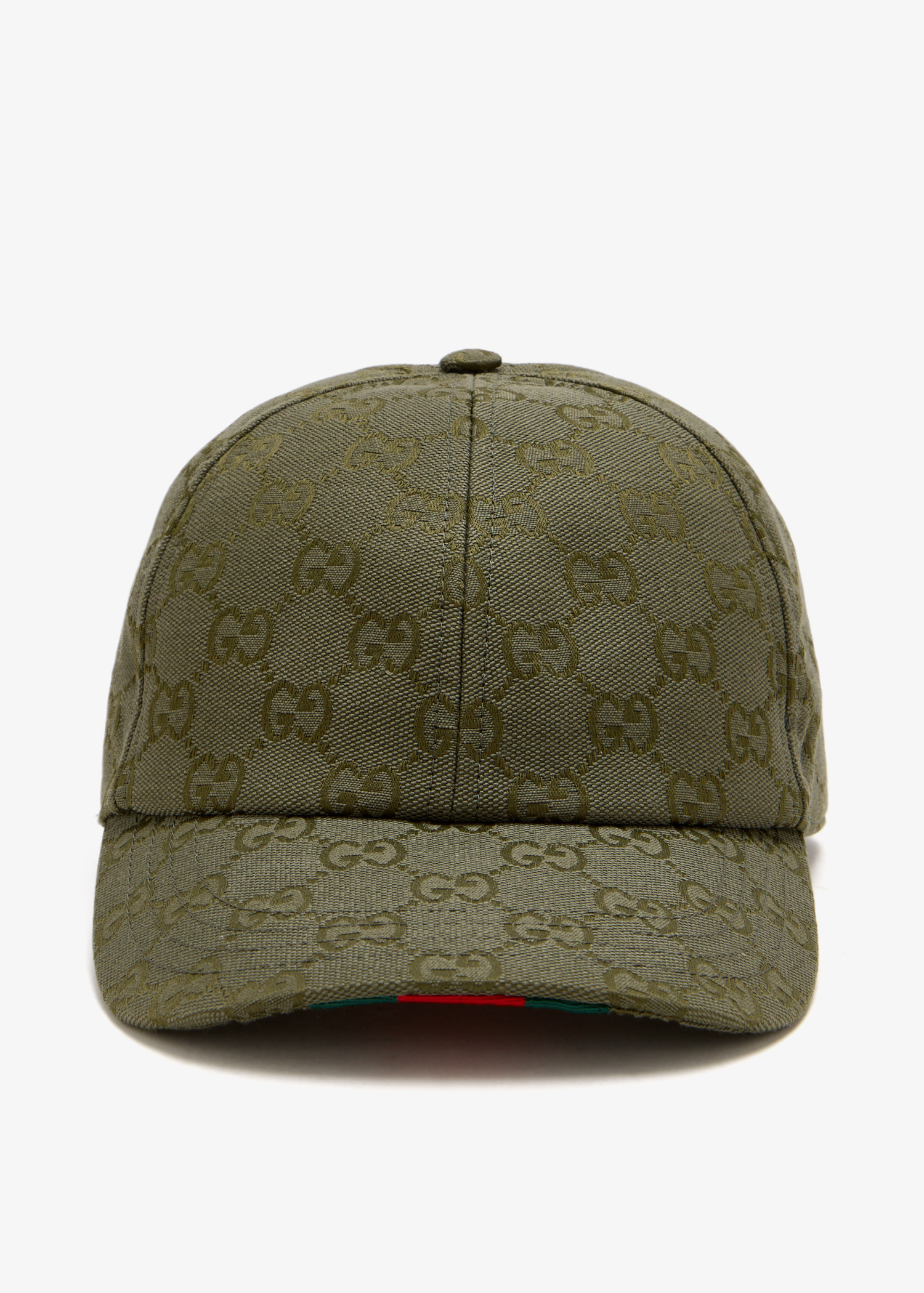 

GG canvas baseball hat, Khaki
