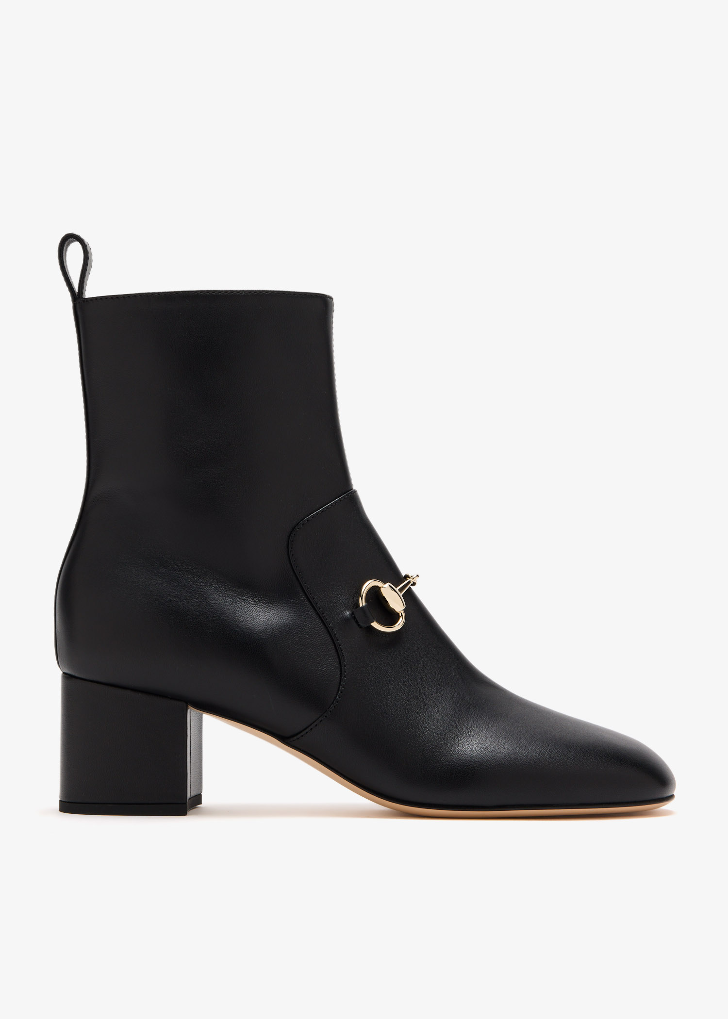 

Horsebit ankle boots, Black