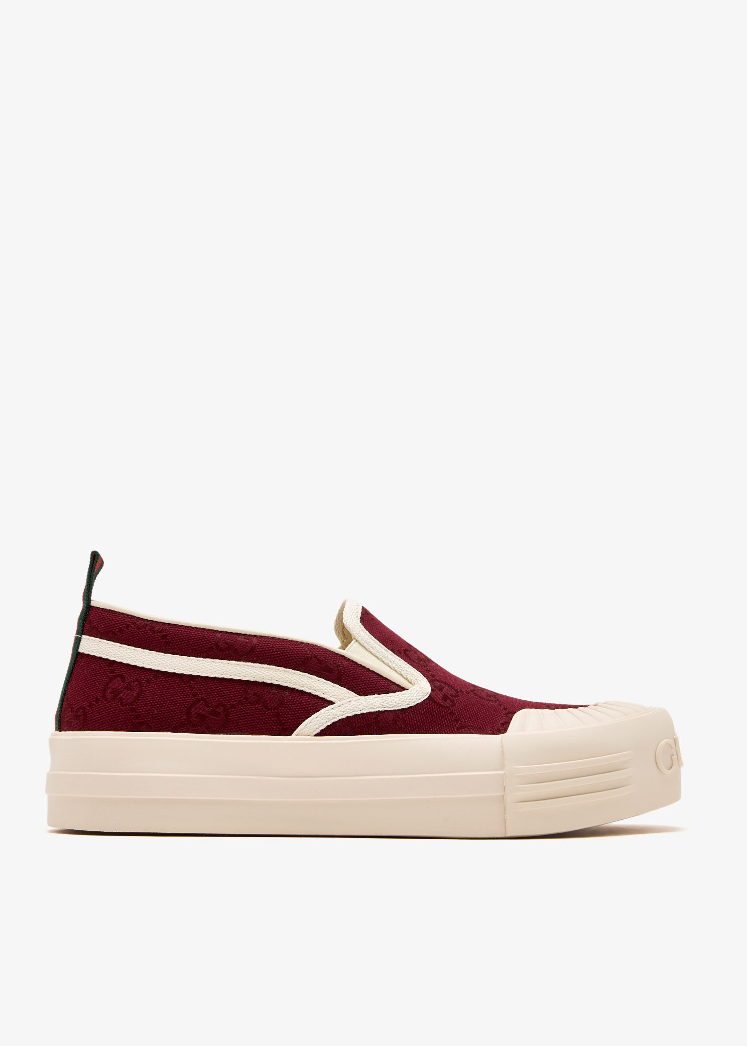

Chunky slip-on sneakers, Red