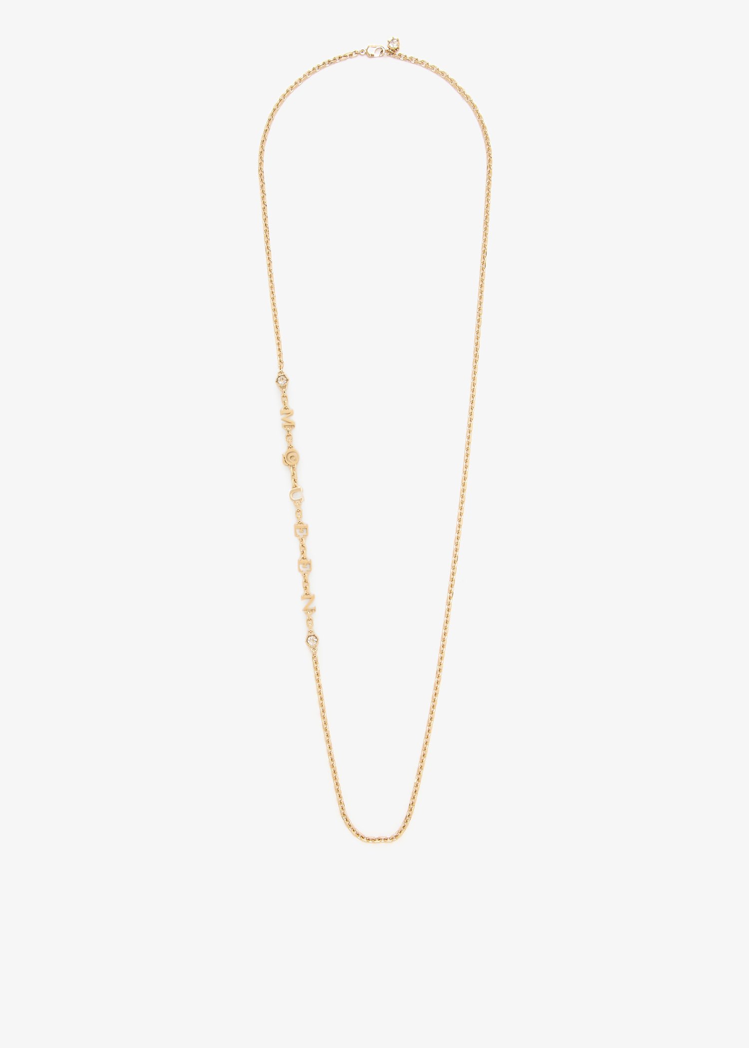 

Logo necklace, Gold