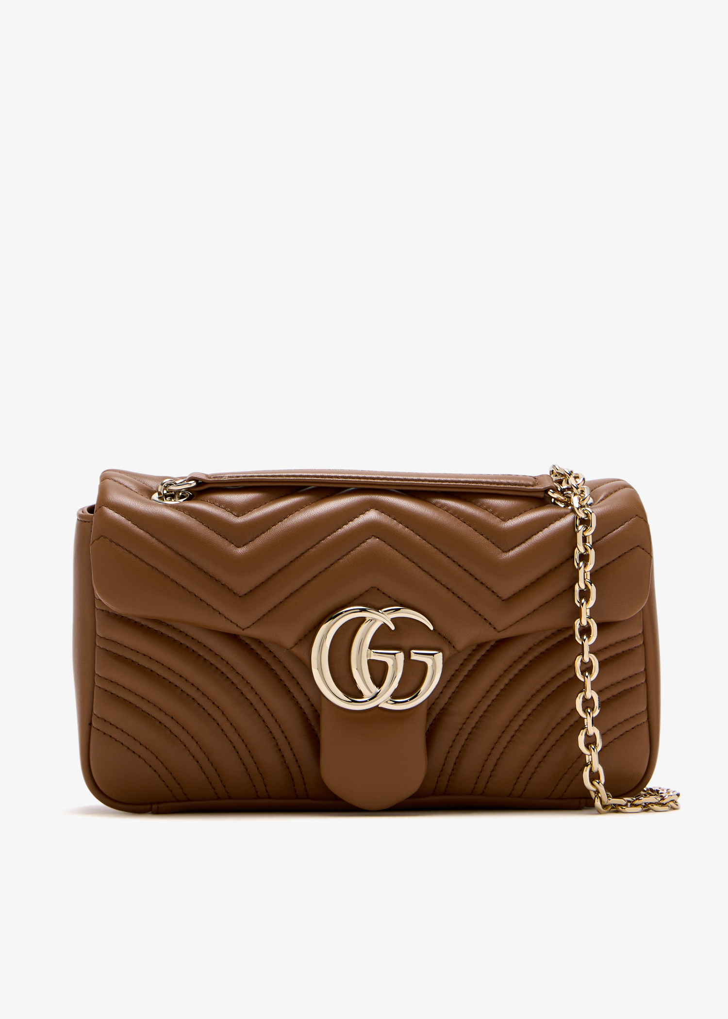 

GG Marmont medium shoulder bag, Brown