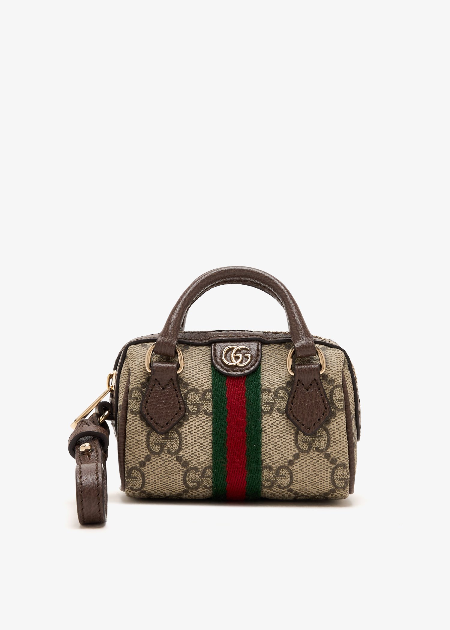 

Ophidia bag charm, Beige