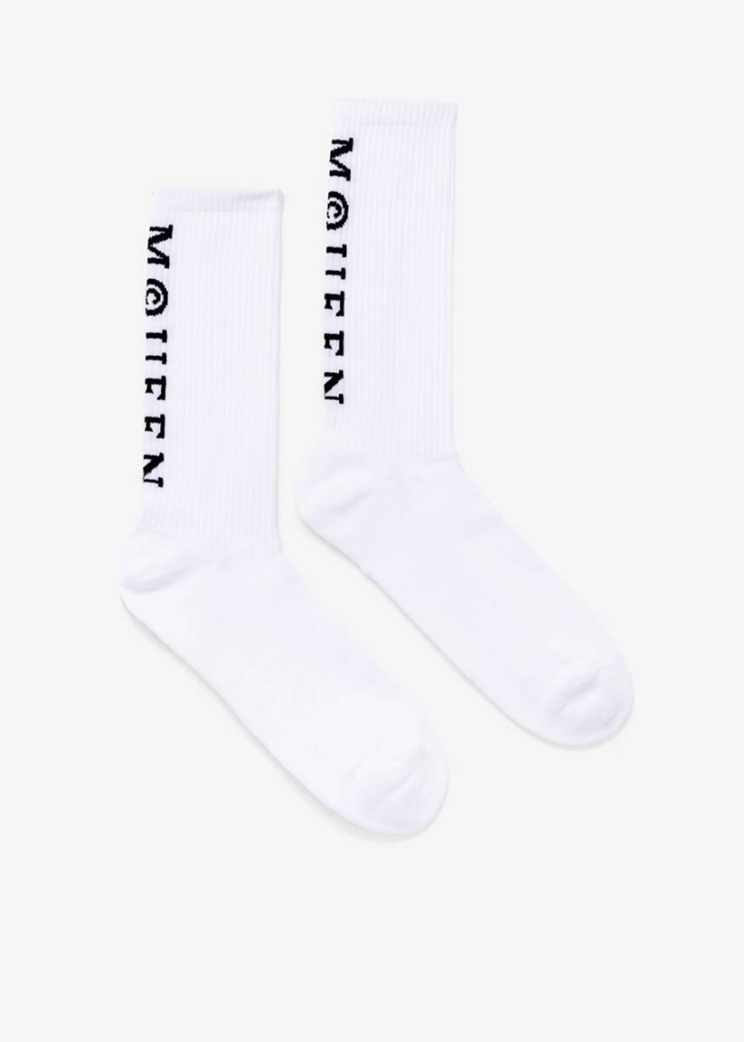 

Logo socks, White