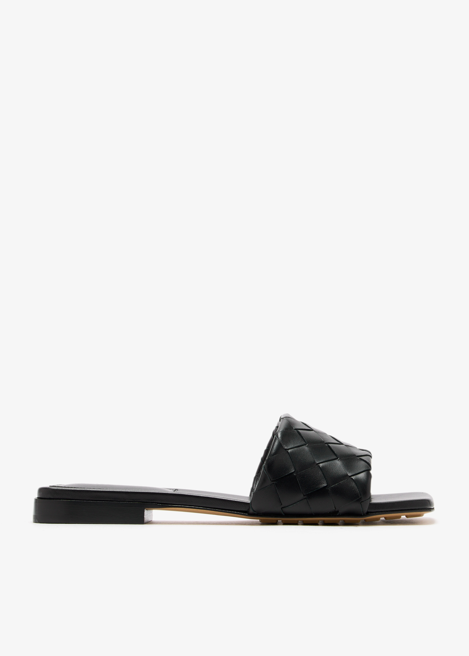 

Parco flat mules, Black
