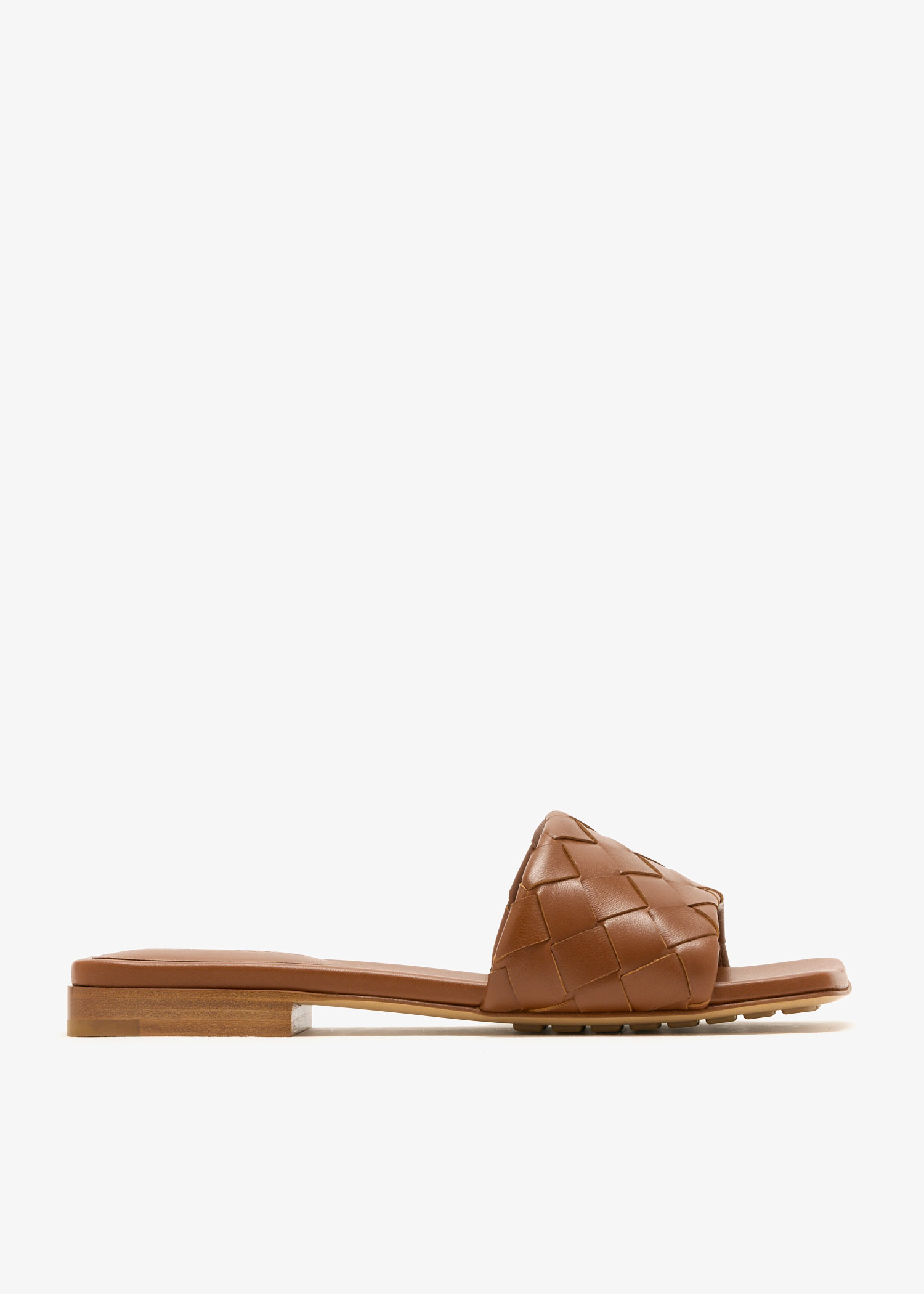 

Parco flat mules, Brown