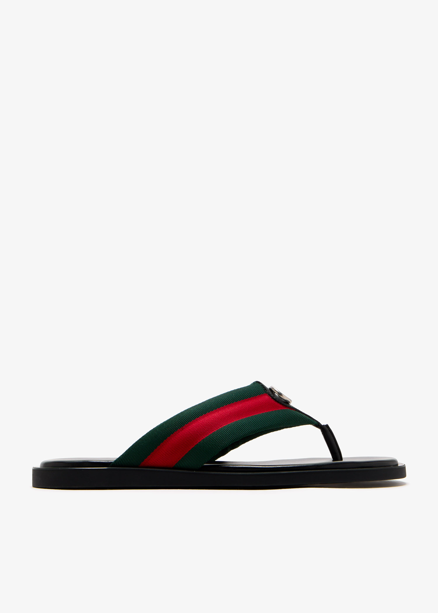 

Interlocking G thong sandals, Multicolored