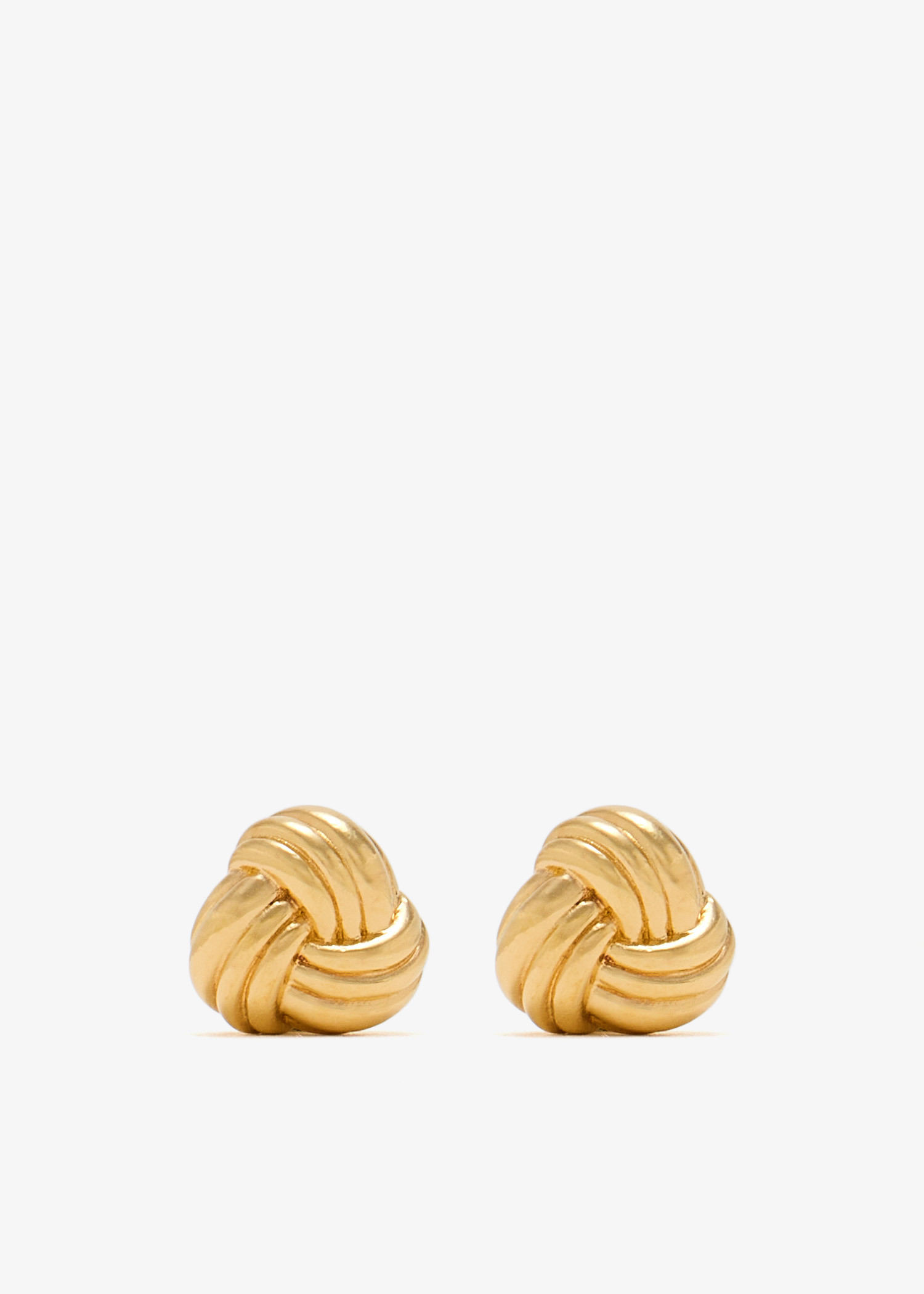 

Intreccio earrings, Gold