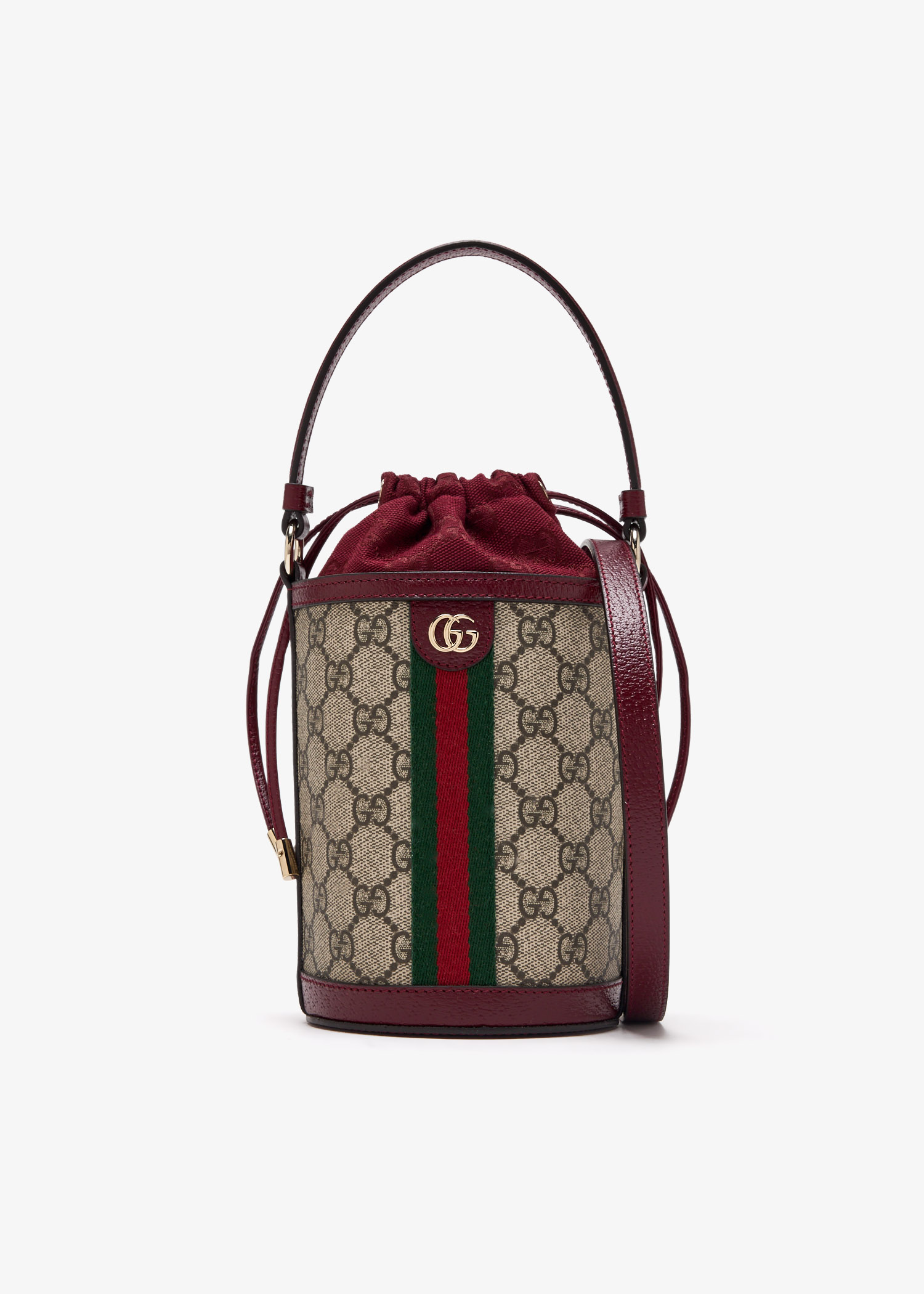 

Ophidia mini bucket bag, Printed