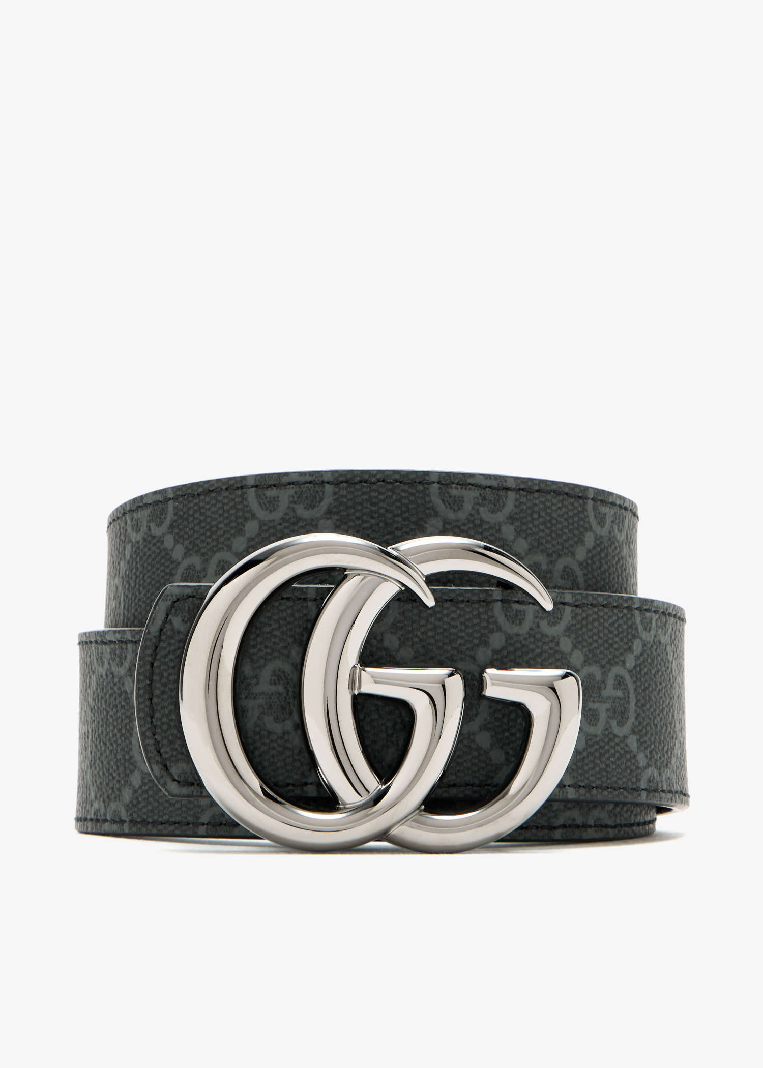 

GG reversible belt, Black