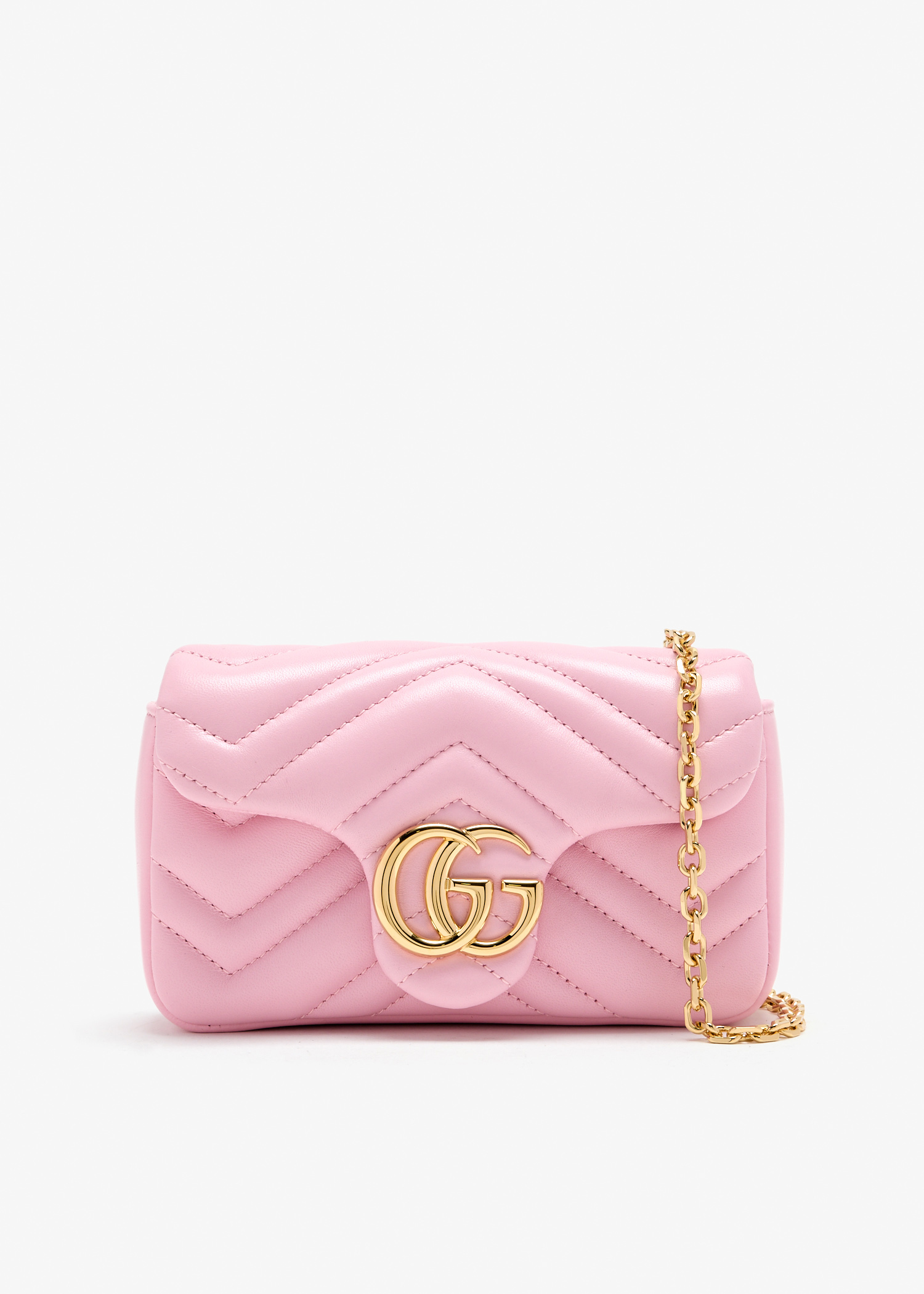 

GG Marmont mini shoulder bag, Pink