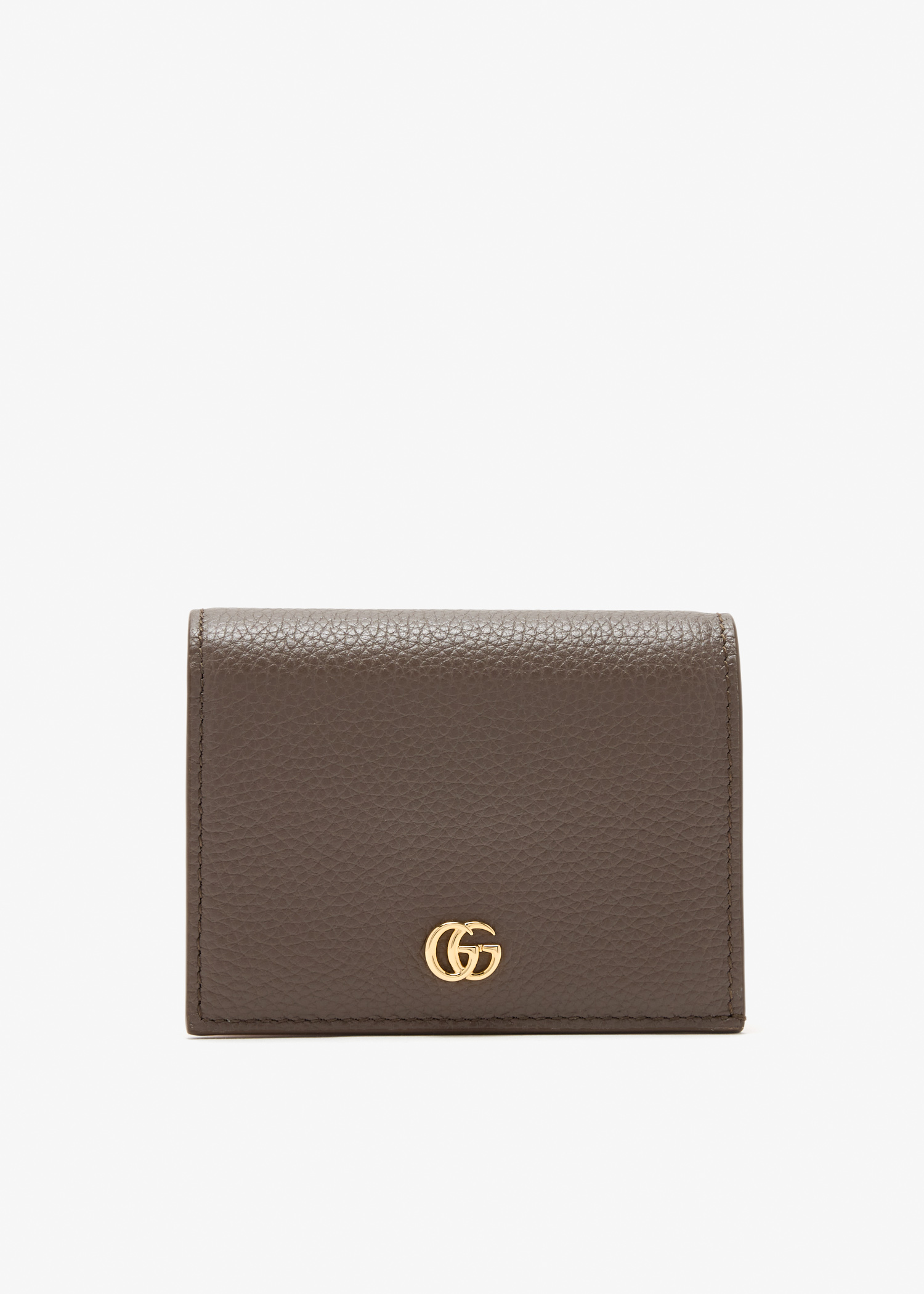 

GG Marmont small wallet, Taupe