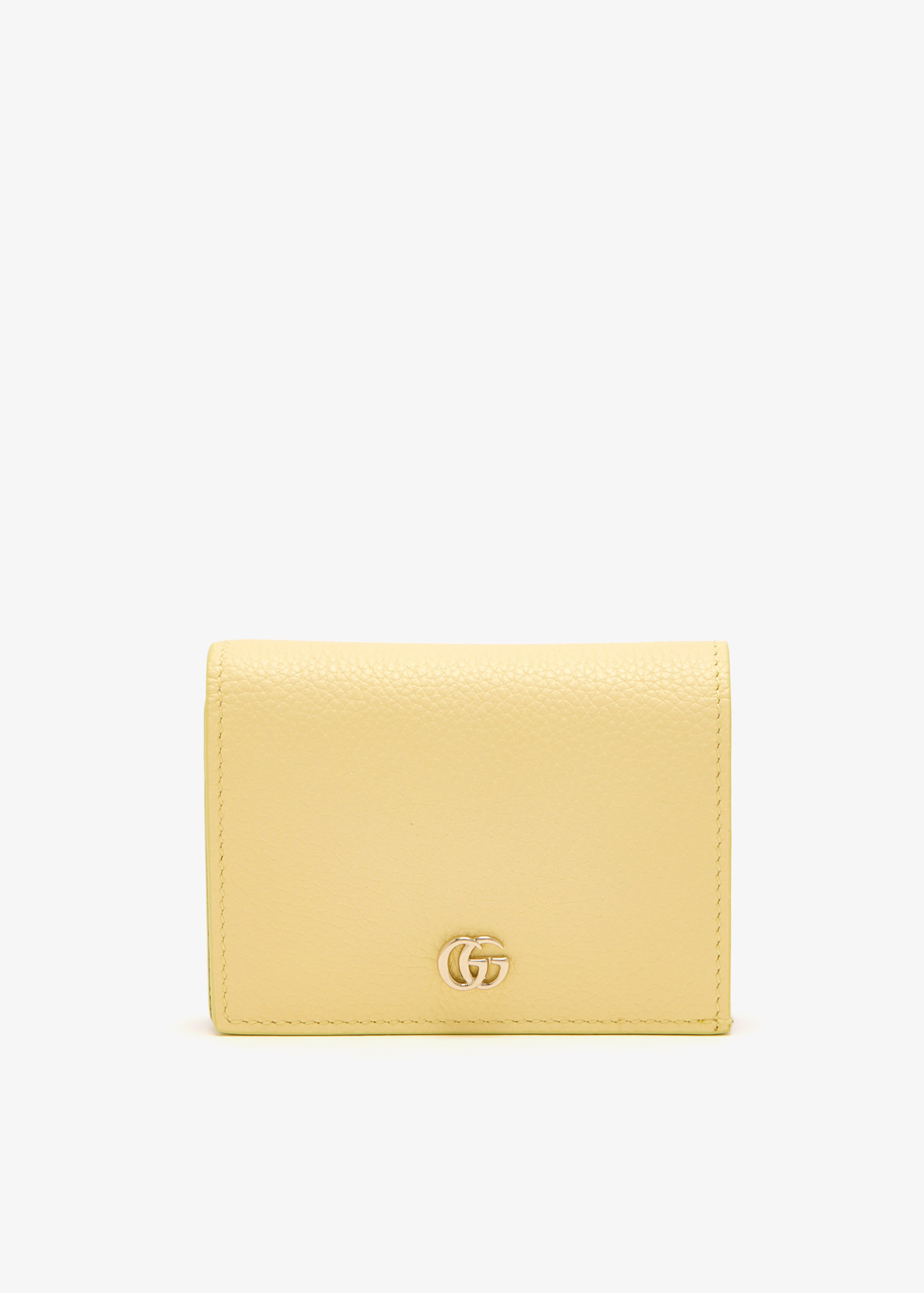 

GG Marmont small wallet, Yellow