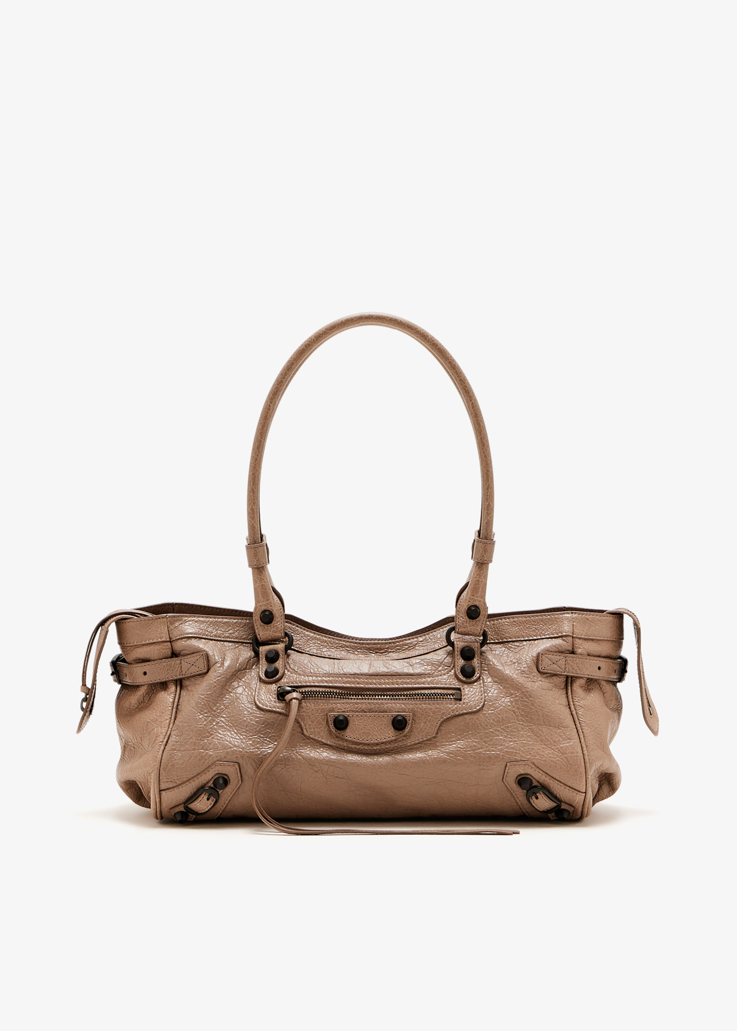 

Le City East West bag, Brown