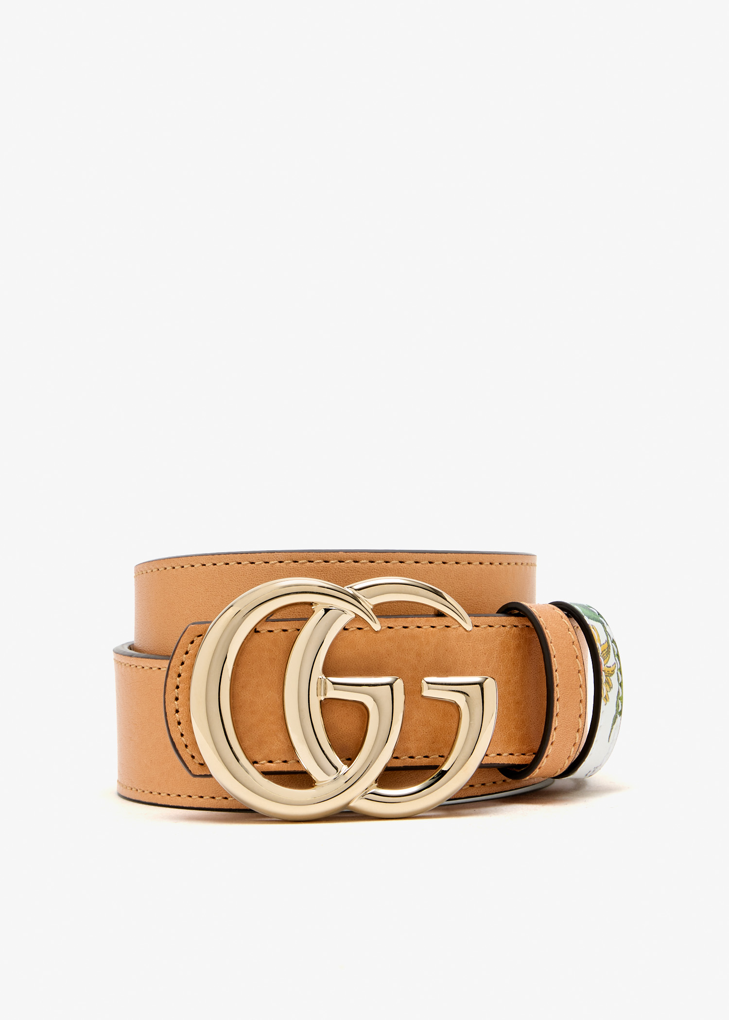 

Reversible GG Marmont belt, Brown