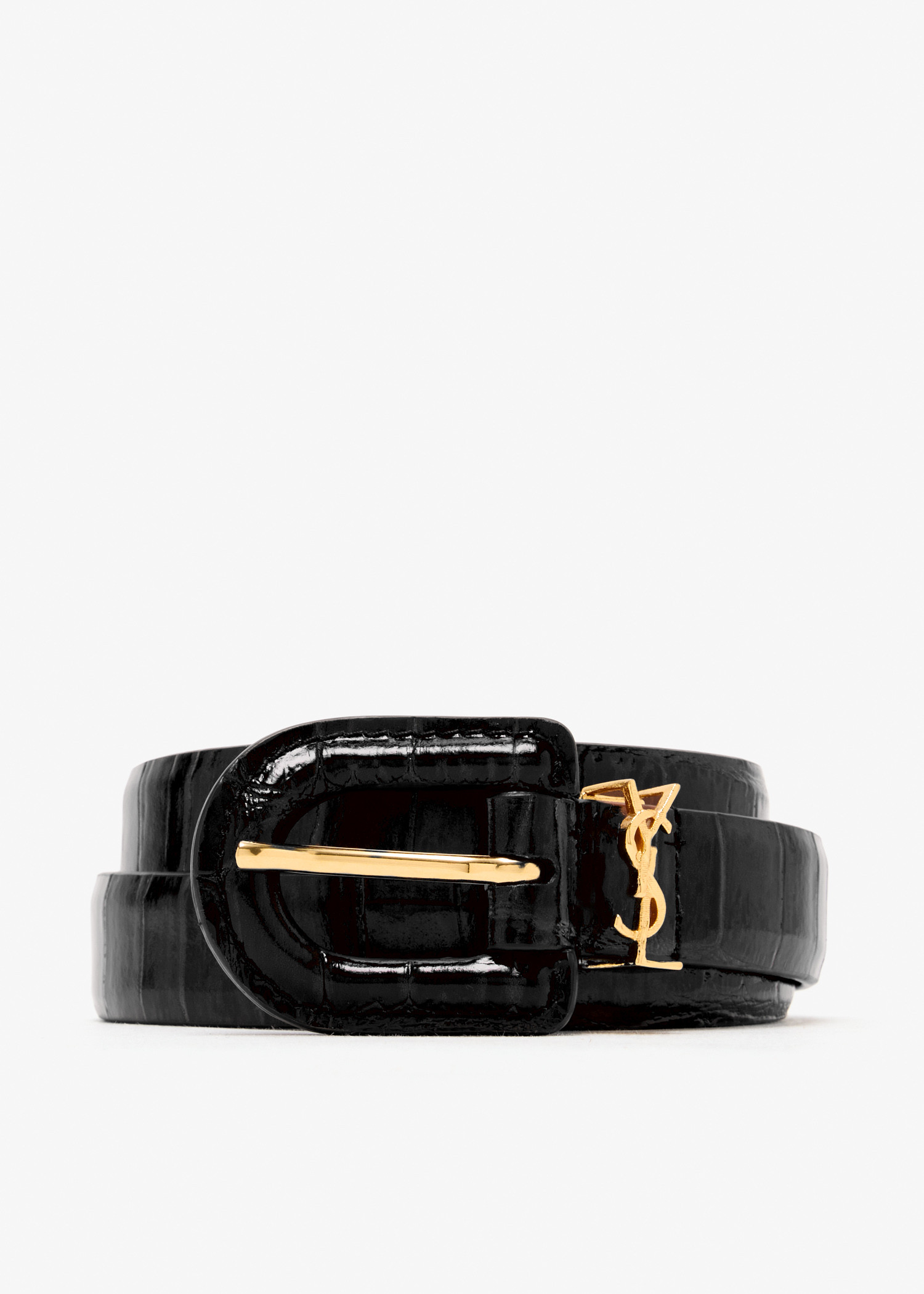 

Cassandre thin belt, Black