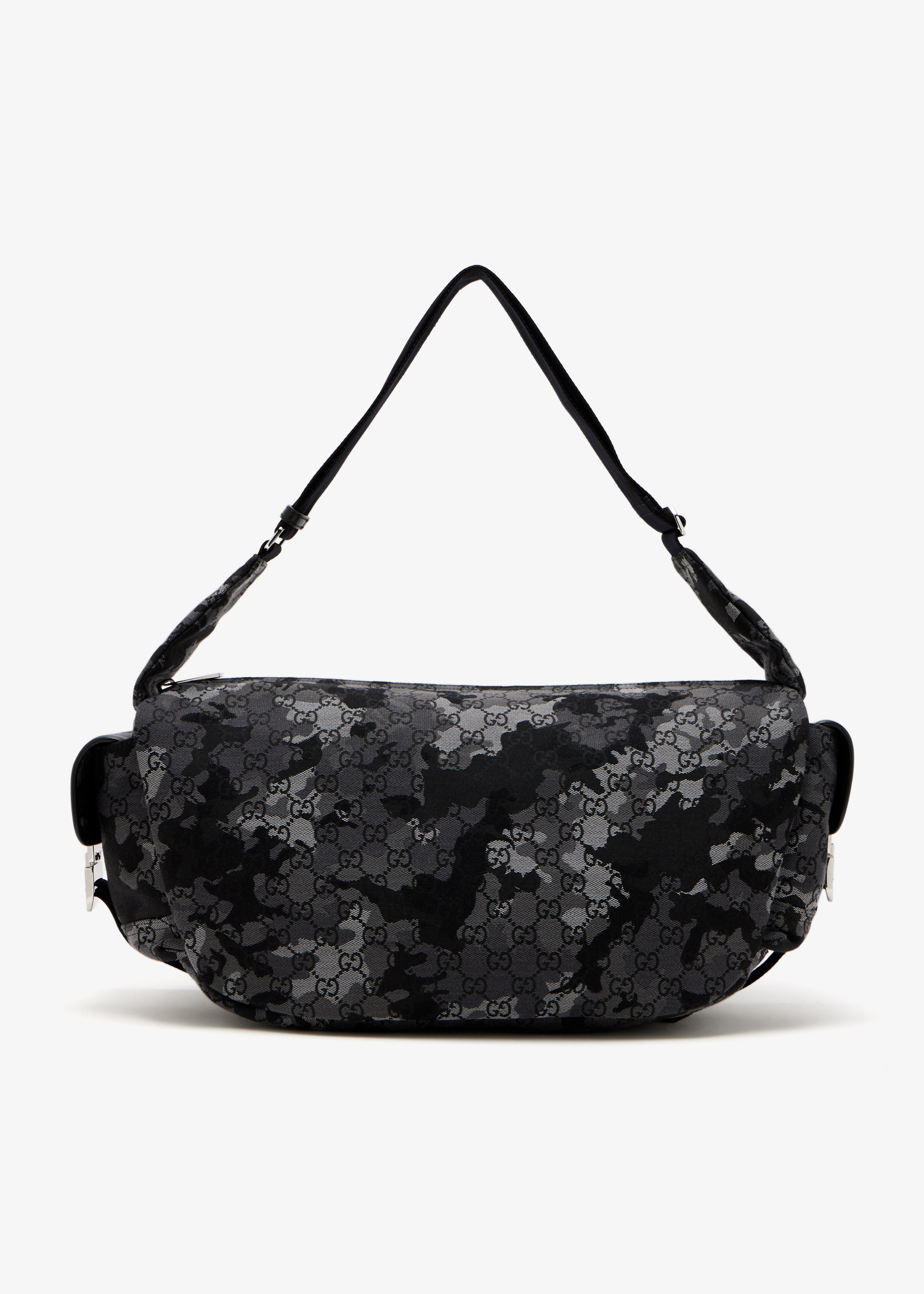 

GG canvas large duffle bag, Printed