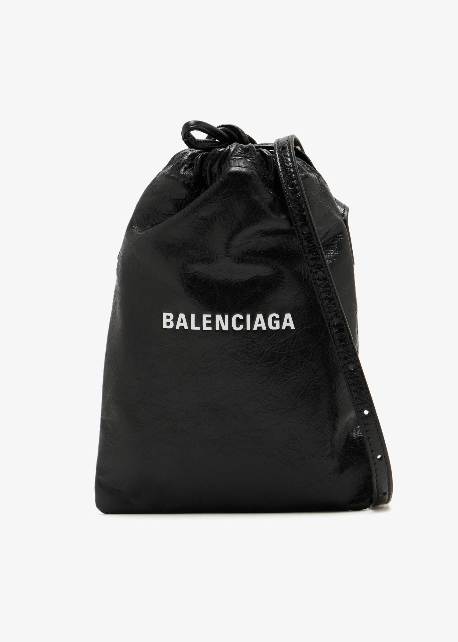 

Shopper phone holder pouch, Black