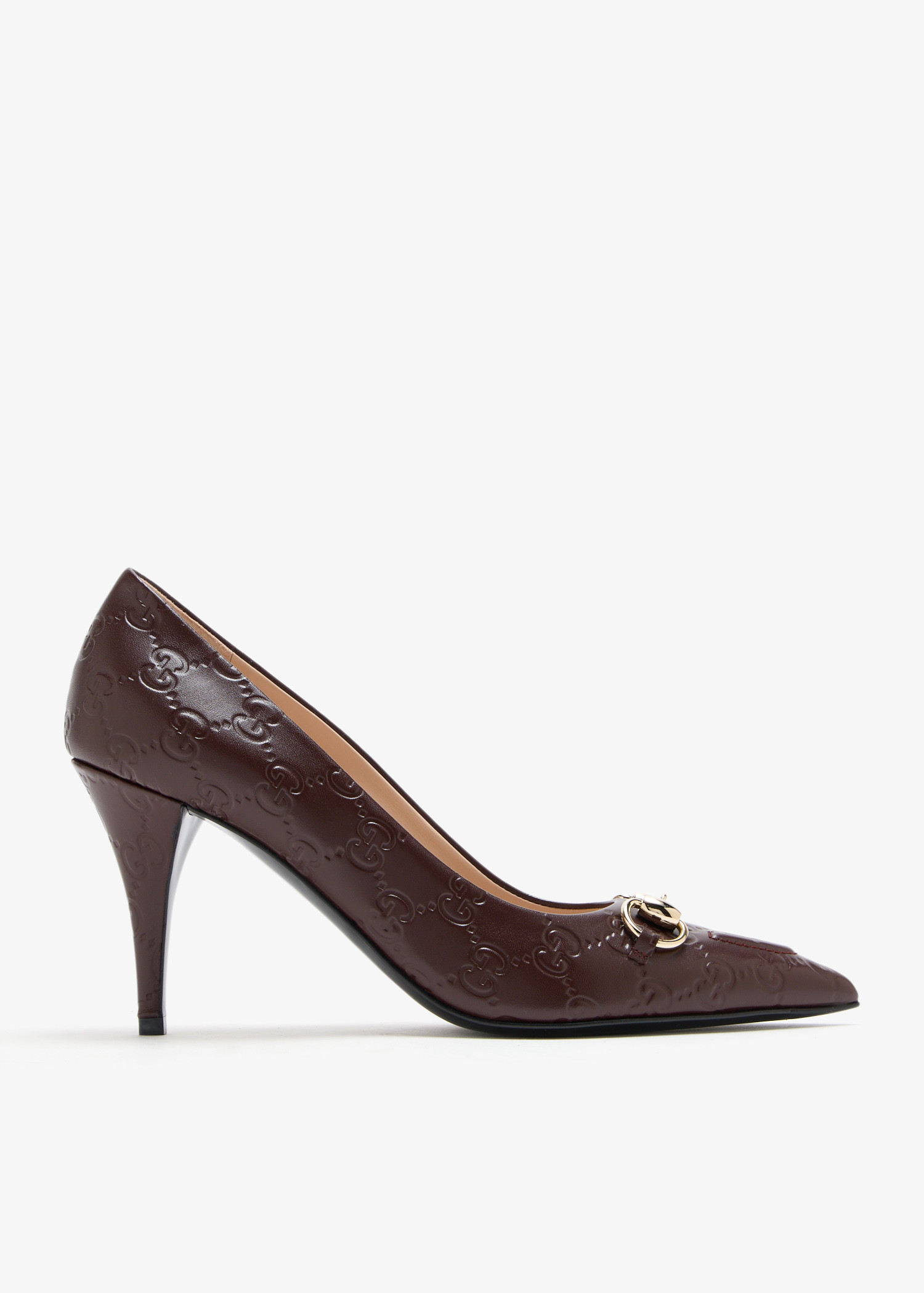 

Horsebit pumps, Brown