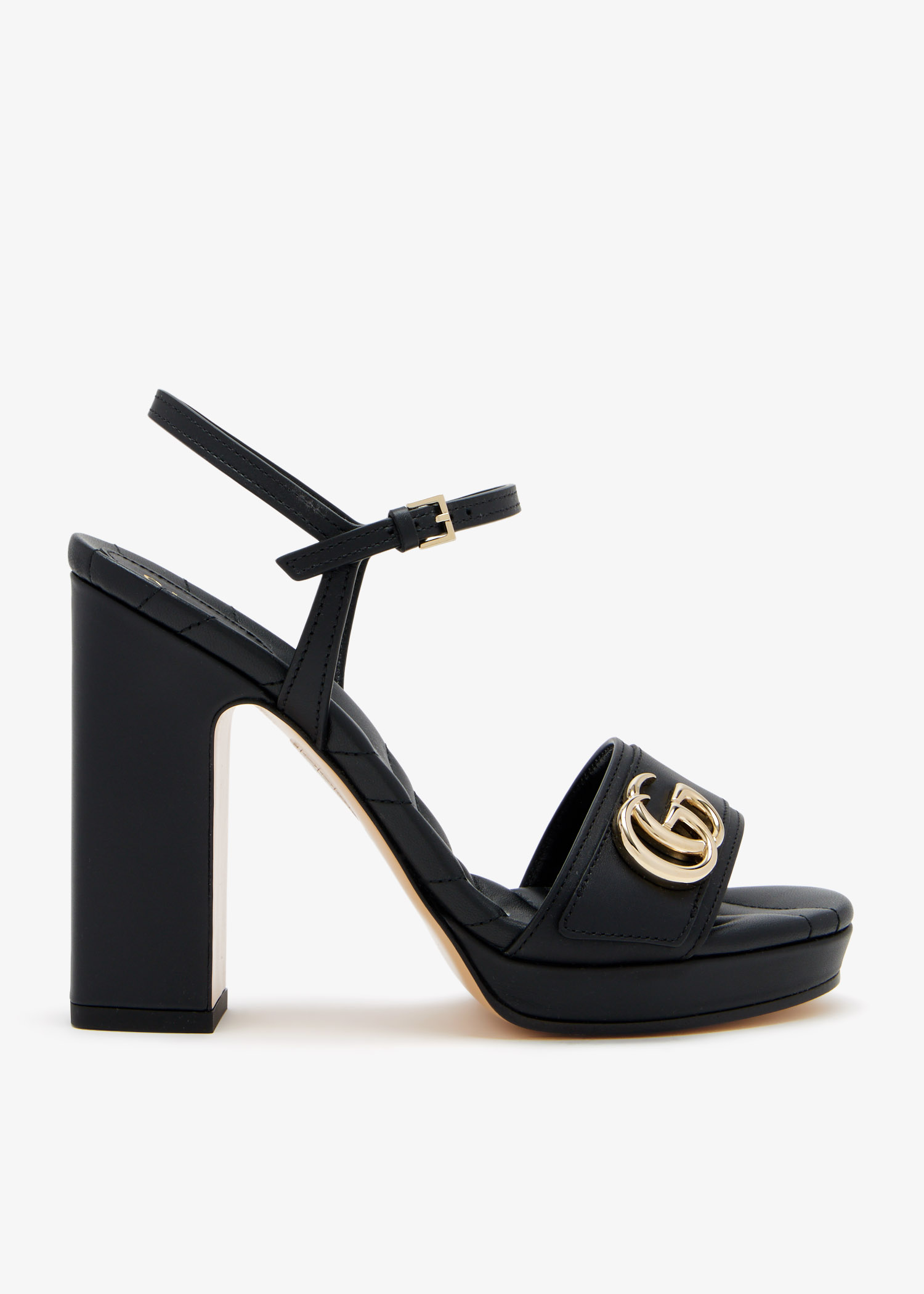 

Marmont platform sandals, Black