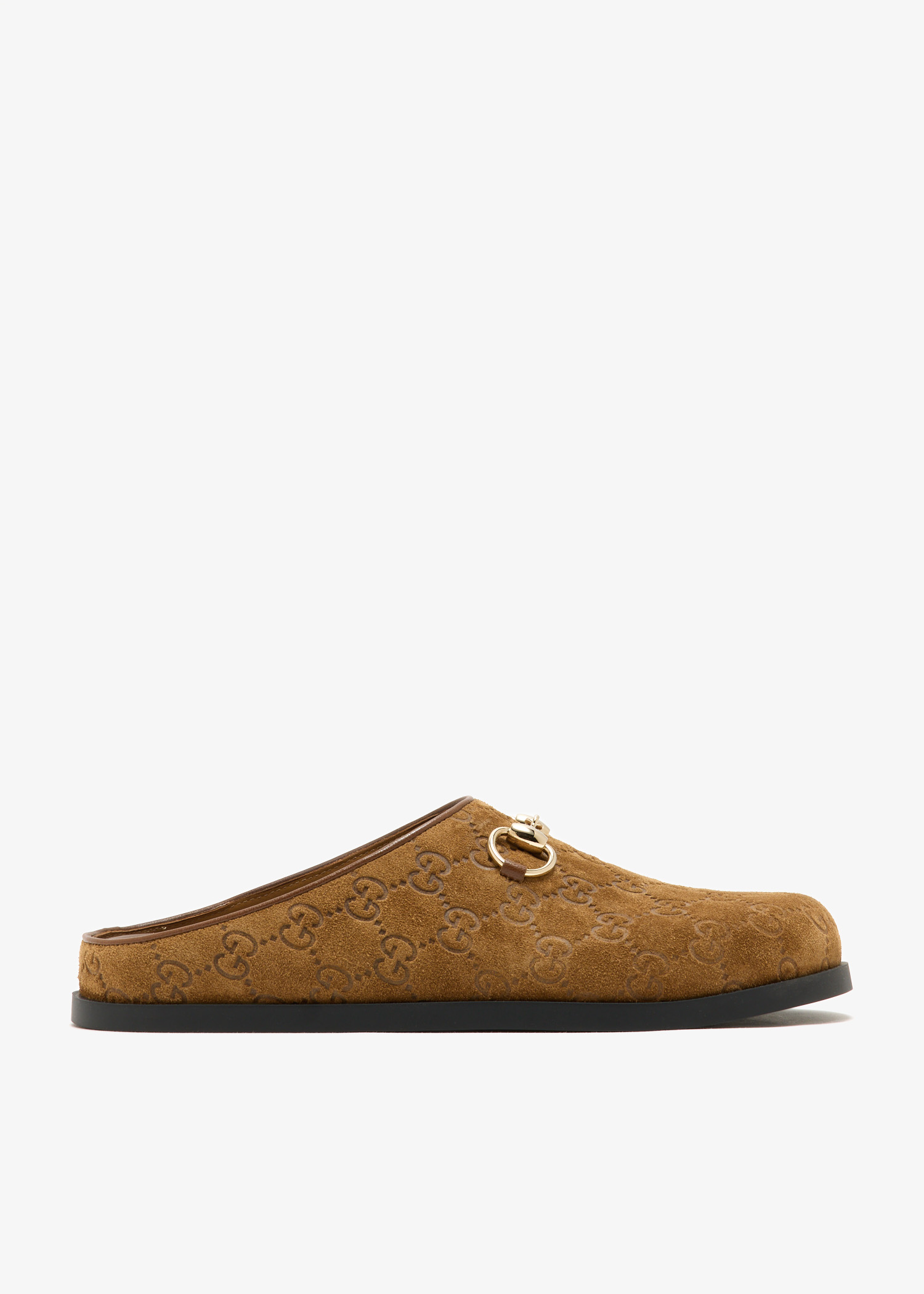 

Horsebit mules, Brown